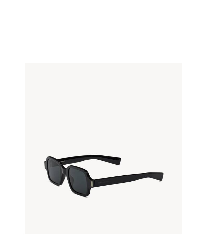 Saint Laurent Square Sunglasses In Black
