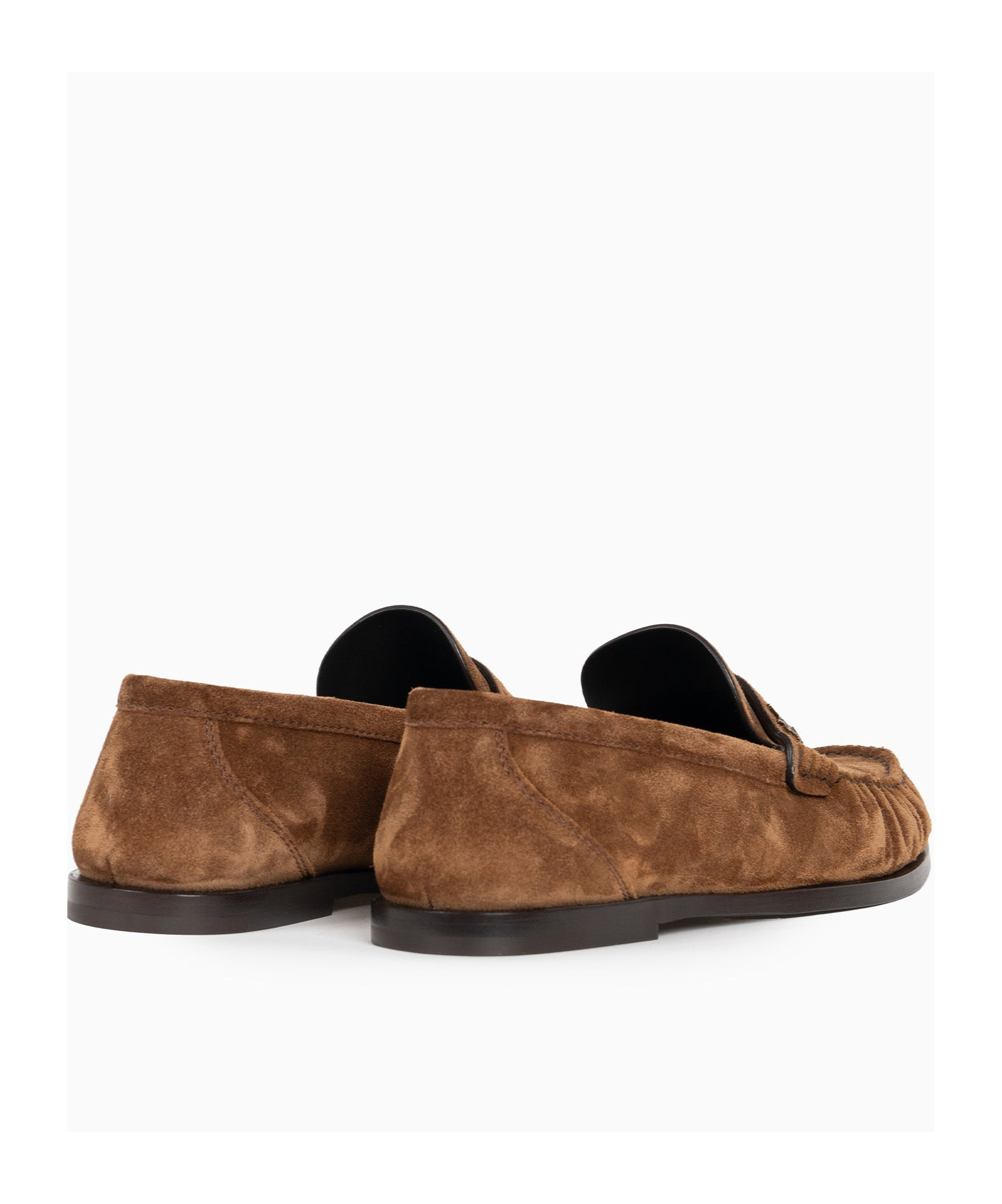 Saint Laurent Round Toe Loafers