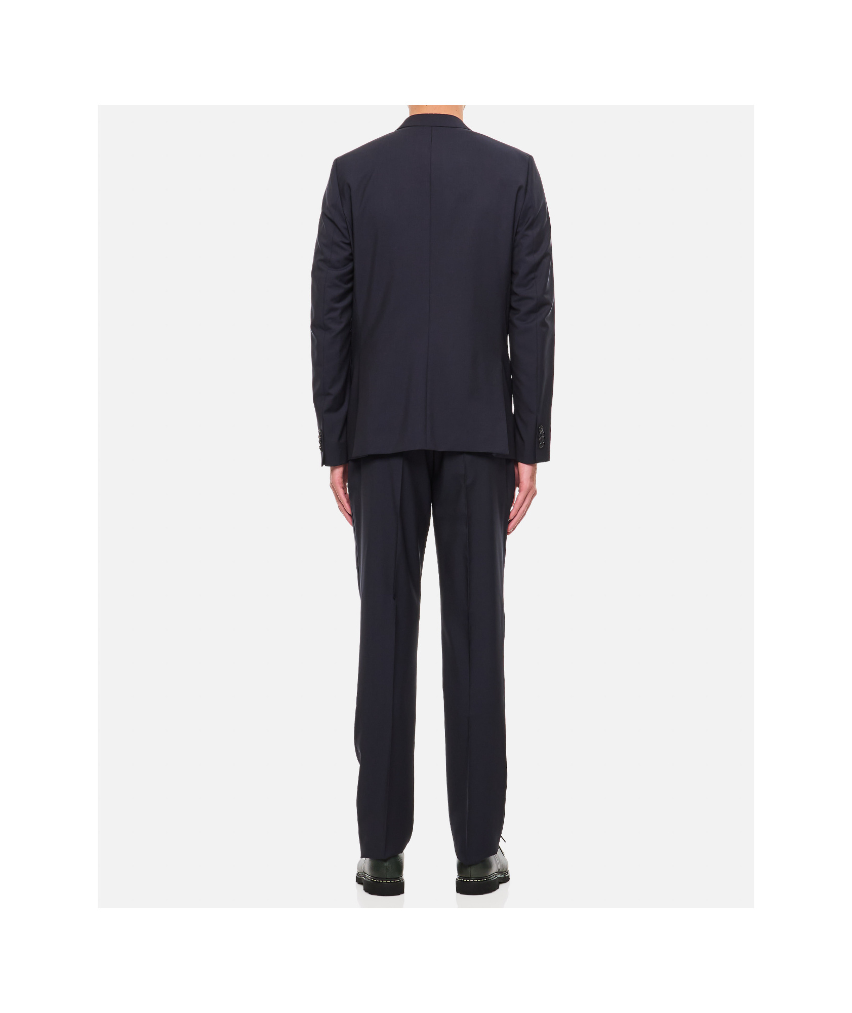 Paul Smith Long-sleeved Suit In Black