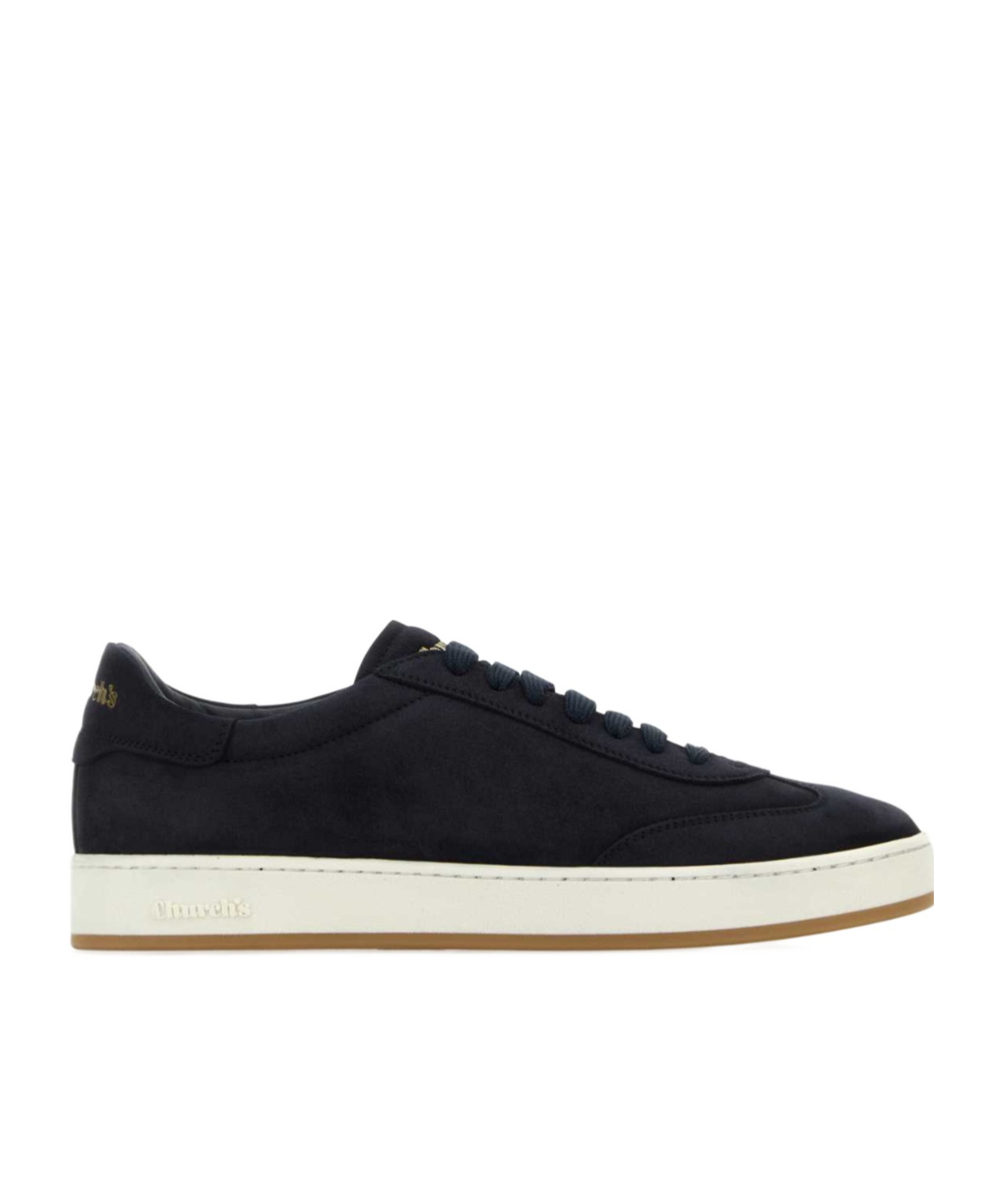 Shop Church's Round Toe Lace-up Sneakers In Black