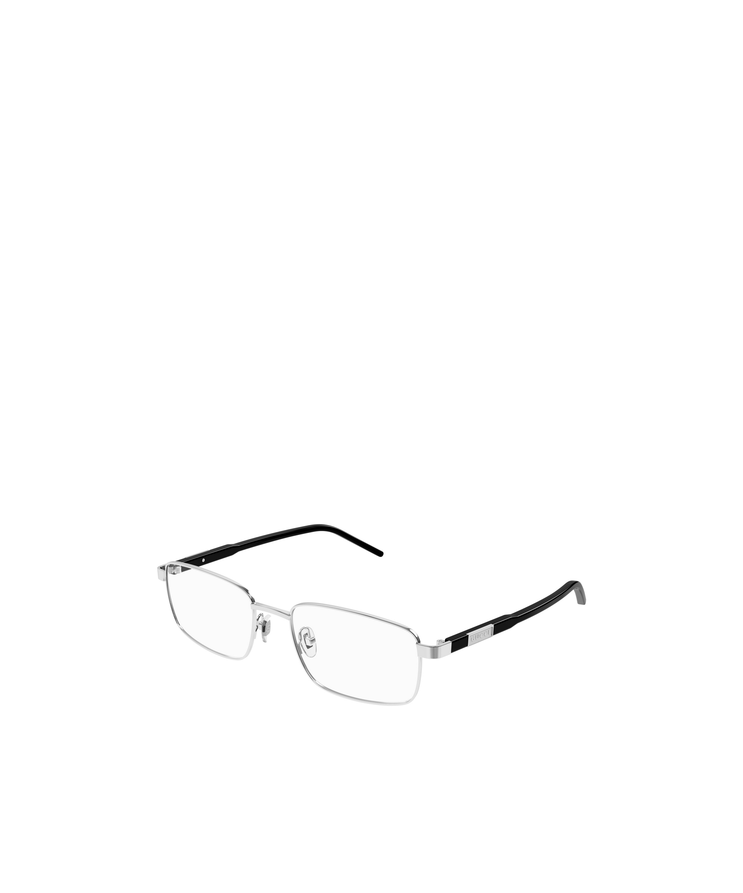 Gucci Eyewear Rectangular Frame Glasses In White