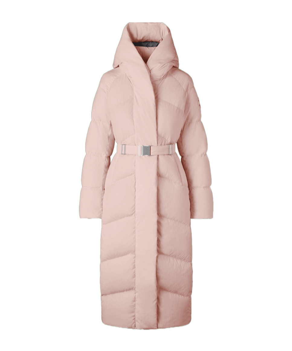 CANADA GOOSE CANADA GOOSE MARLOW BELTED PADDED PARKA COAT 