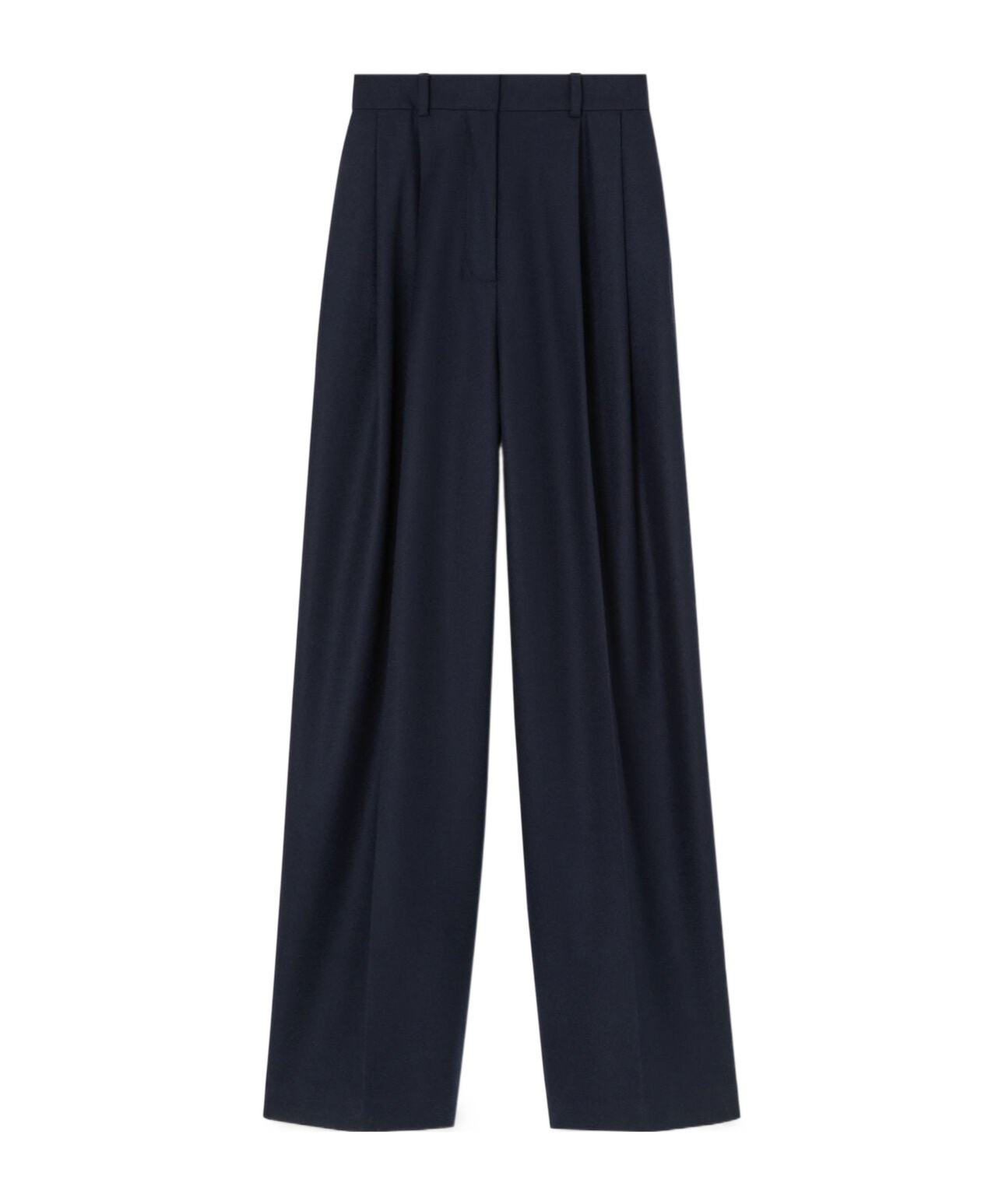 Loro Piana Pleated Trousers In Blue