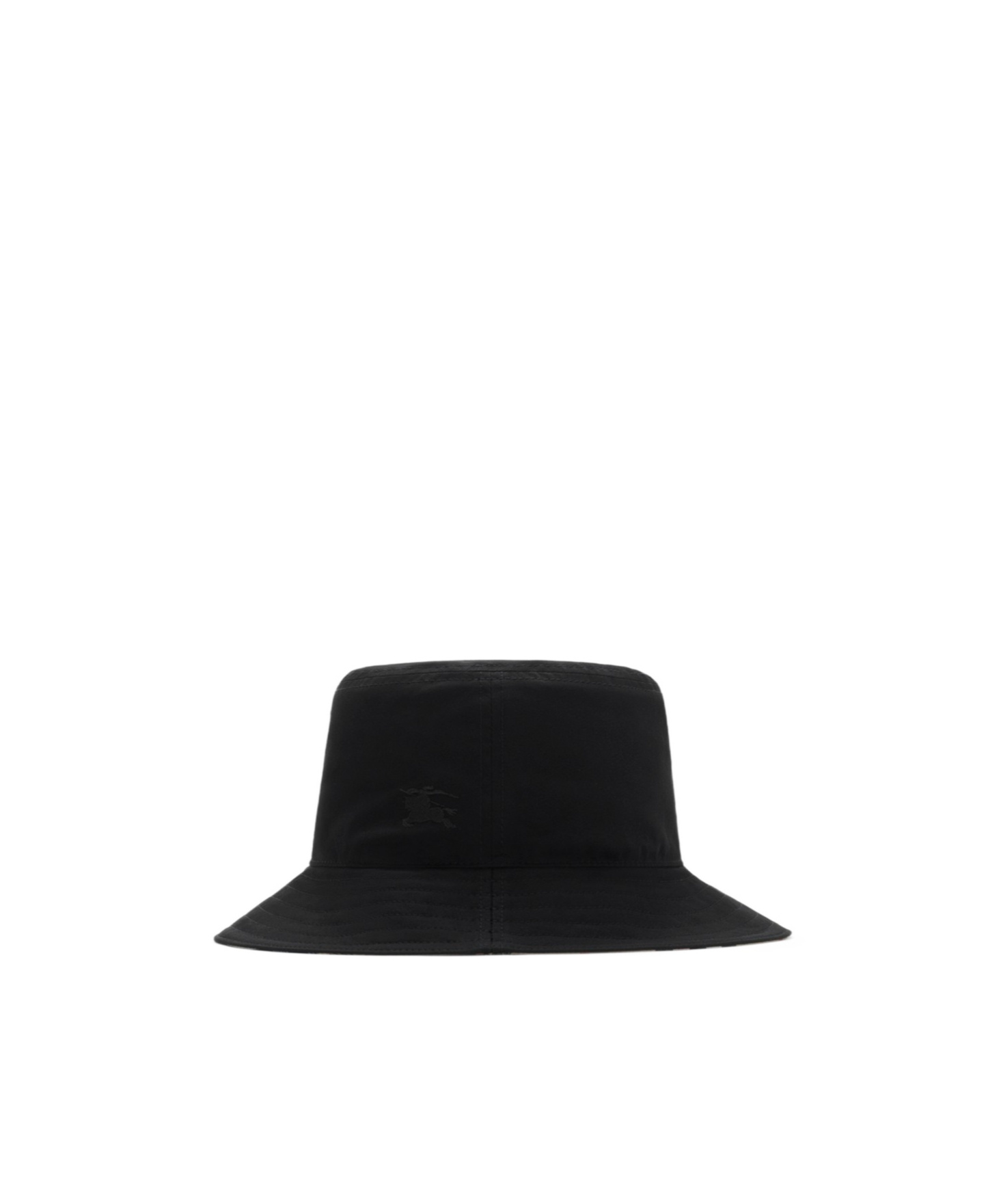 Burberry Vintage Check Reversible Bucket Hat In Black