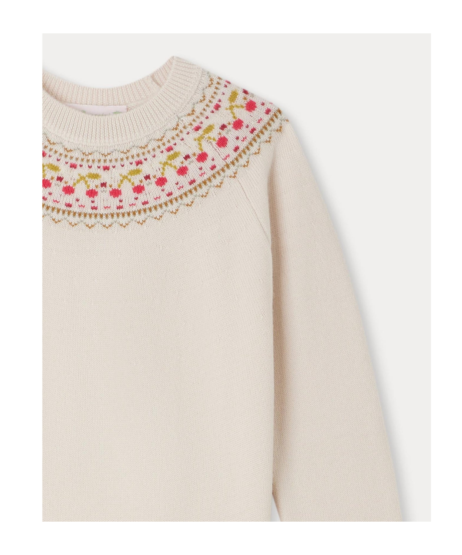 Bonpoint Genievre Wool Jumper In White