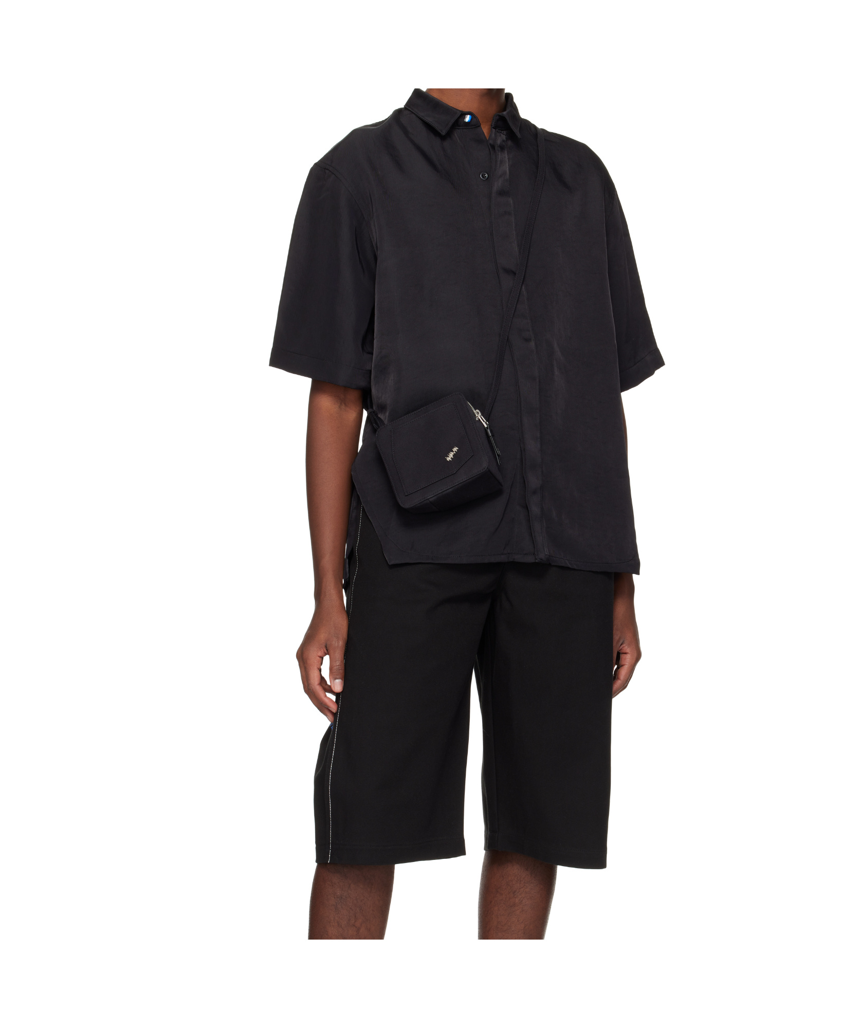 Ader Error Black Tetraight Product. 107 Bag In Black