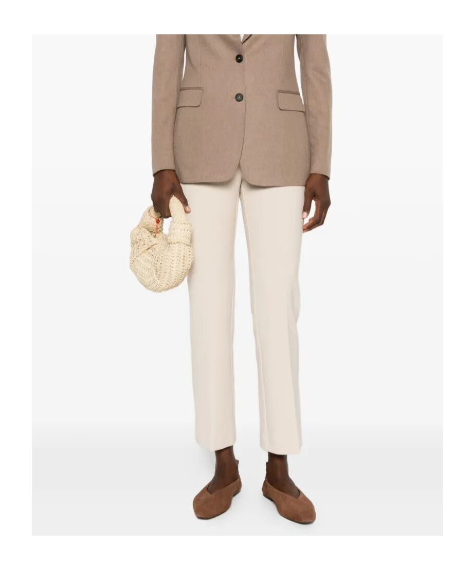 Rosso 35 Pocket-detail Trousers In Neutral