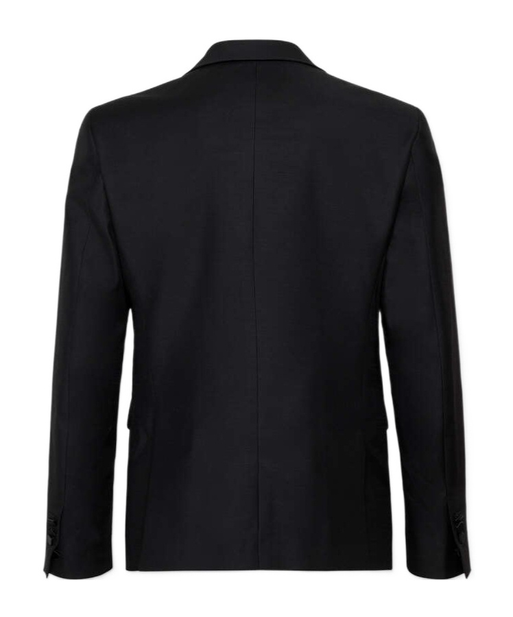 Dsquared2 Long-sleeved Suit Coat In Black