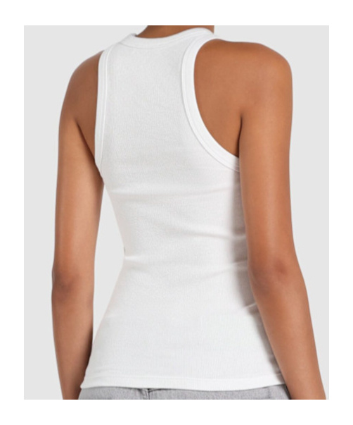 ANINE BING ROUND NECK SLEEVELESS VEST