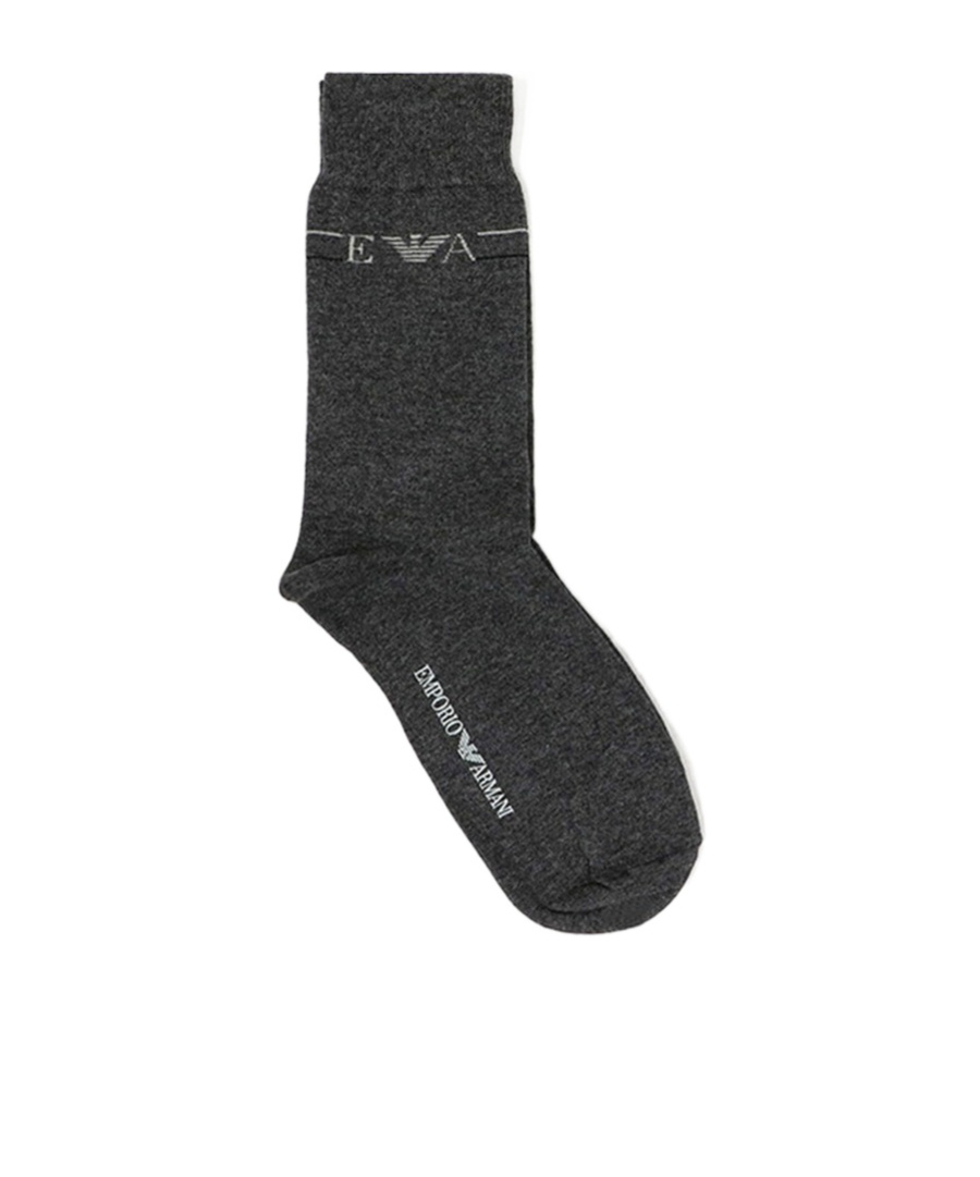 EMPORIO ARMANI LOGO KNITTED SOCKS