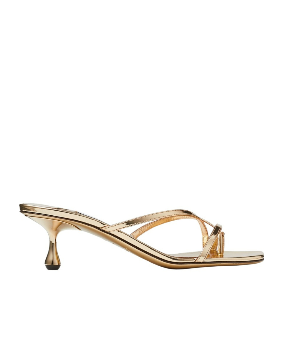Jimmy Choo Etana Mule 50 In Gold
