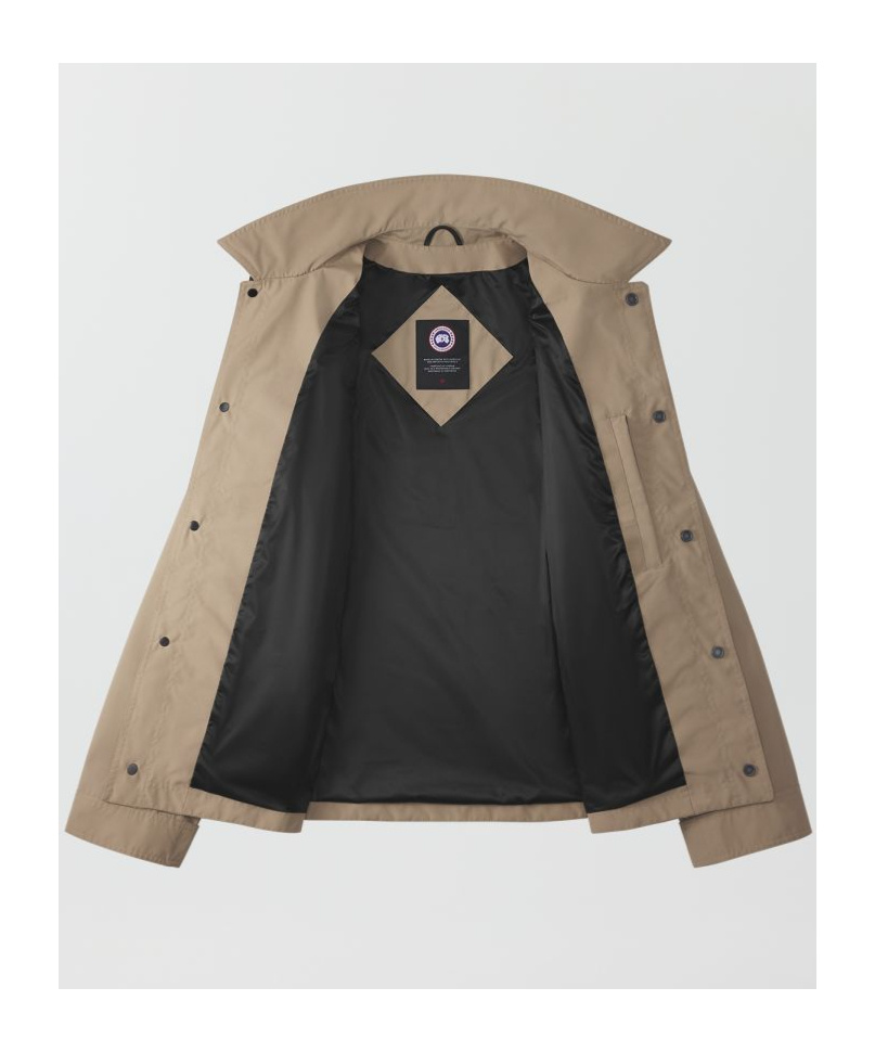 Canada Goose Burnaby Tech Fabric Jacket For Men In Nude
