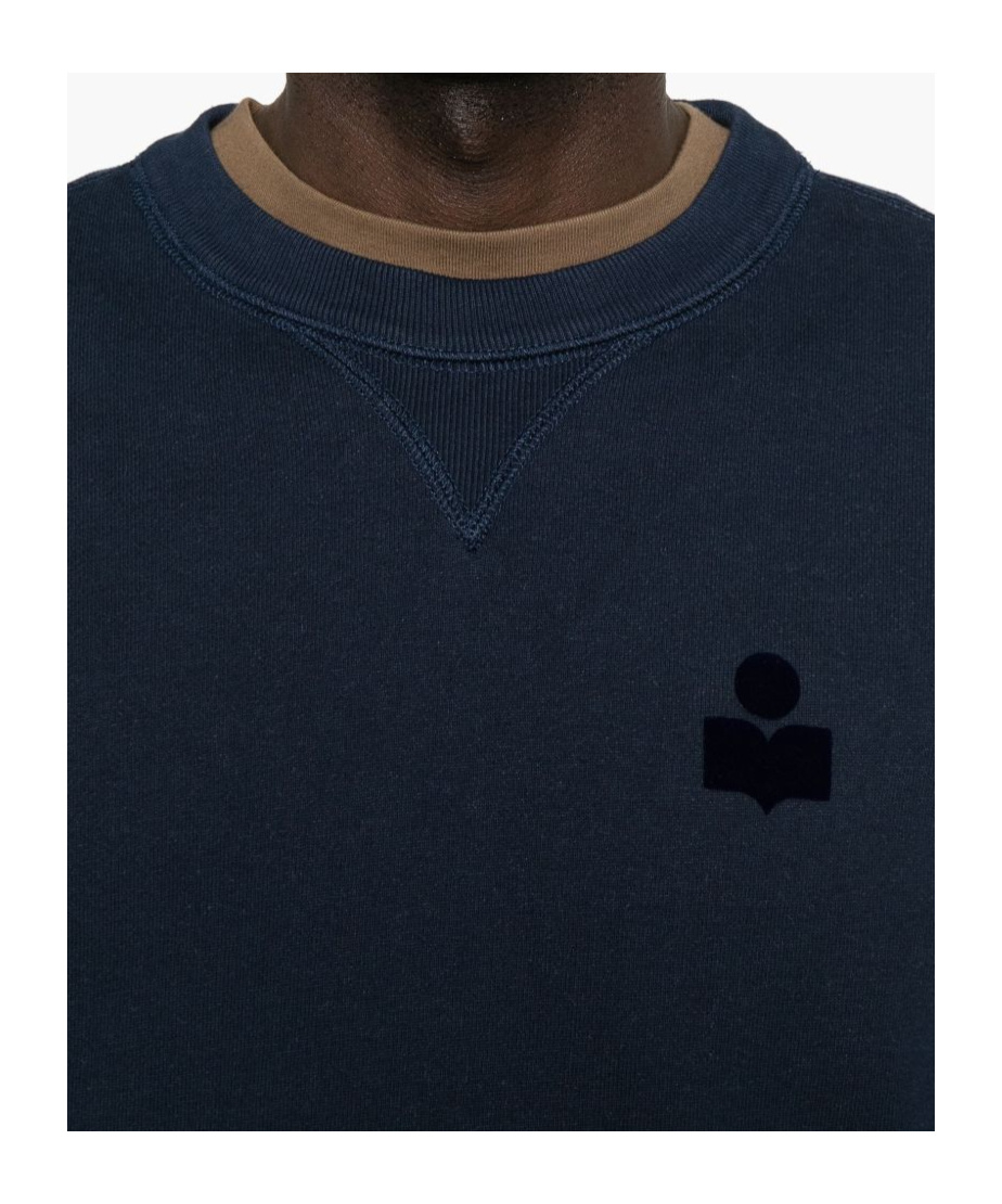 Isabel Marant Mike Sweatshirt In Navy Blue