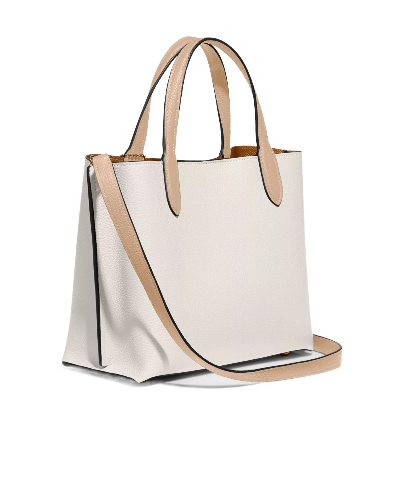 Coach Willow Twist-lock Tote Bag In White