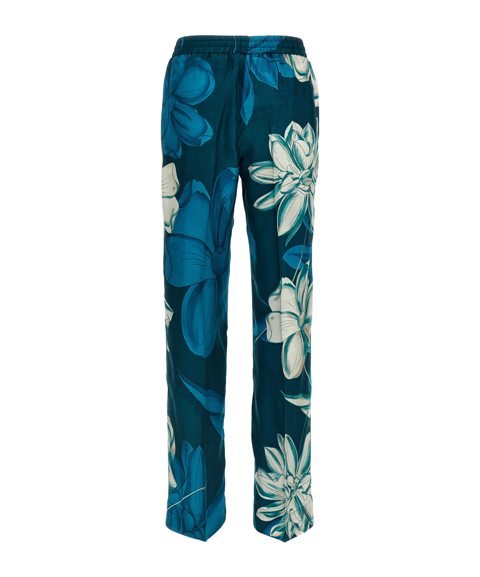 F.r.s For Restless Sleepers Printed Casual Pants In Green