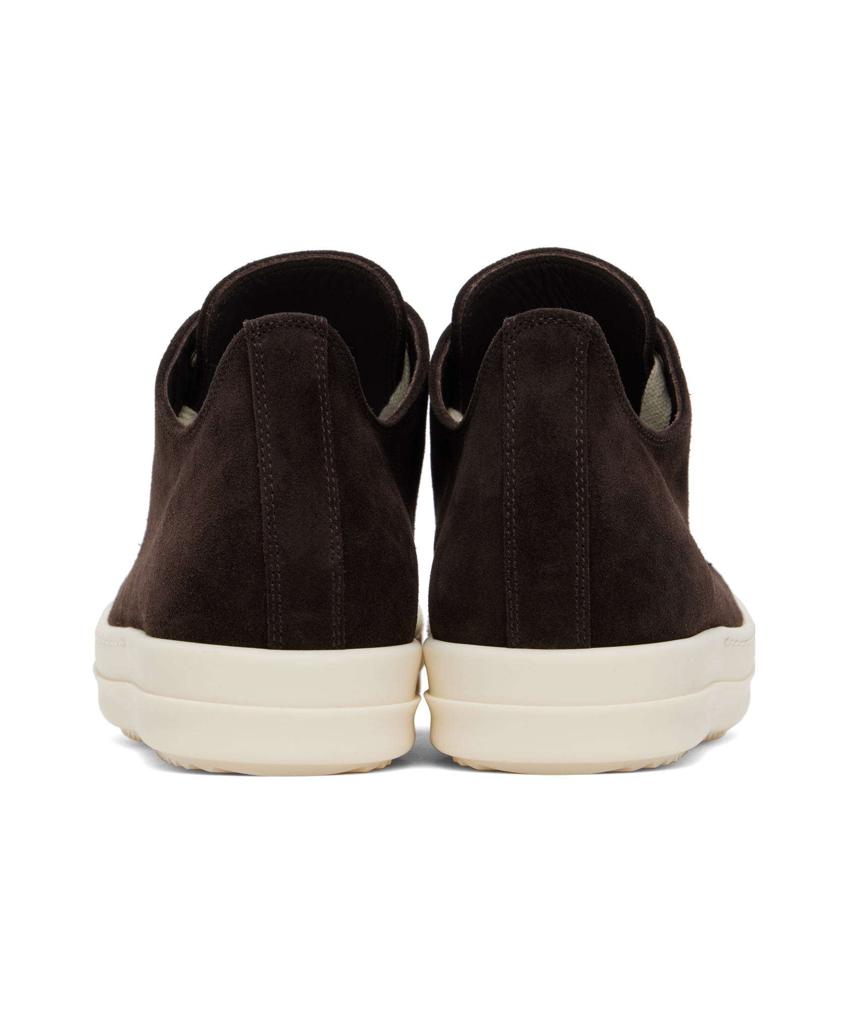 Rick Owens Laced Sneakers In Black
