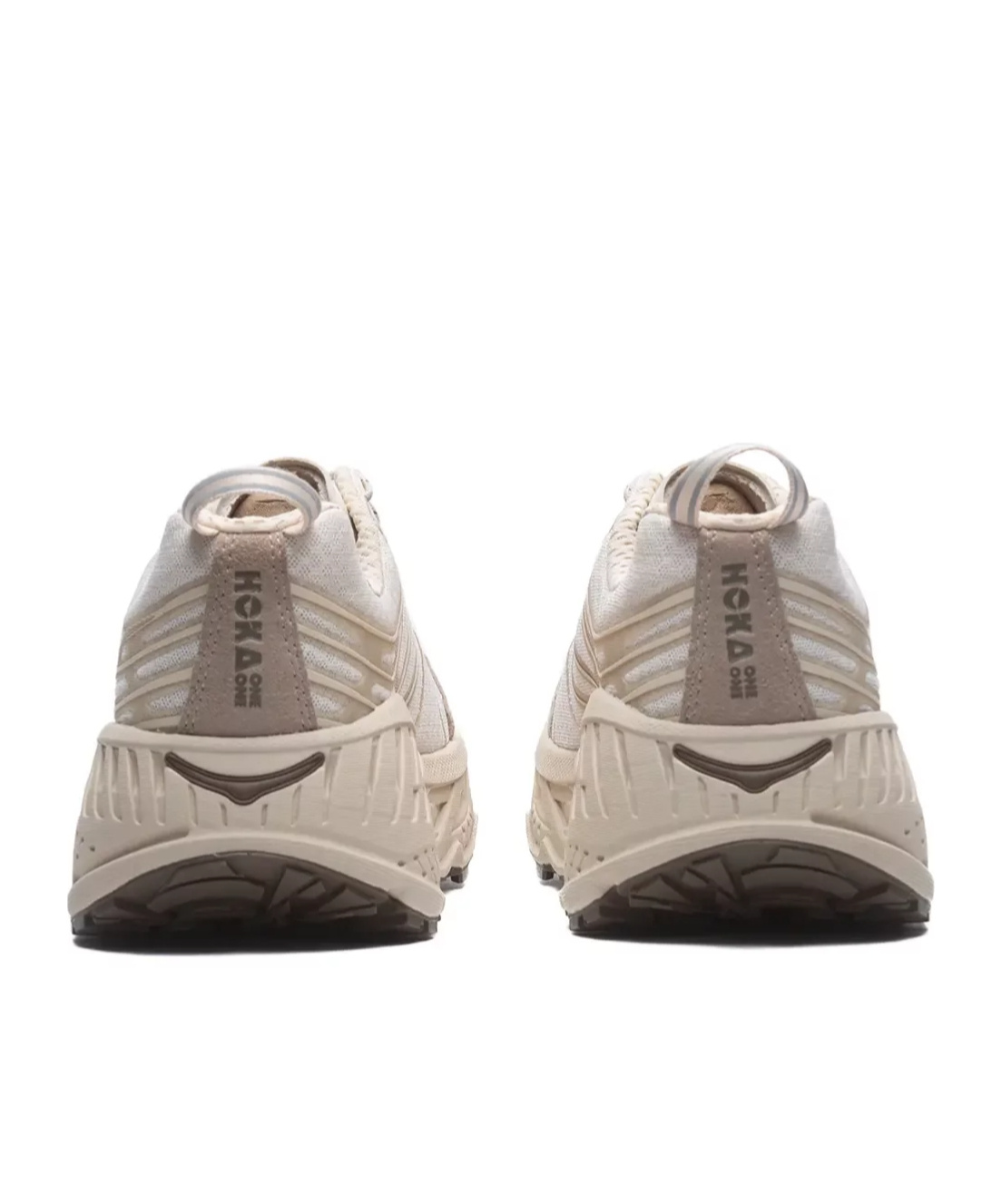 Hoka Stinson Evo Og Rubber-trimmed Mesh Trail Running Sneakers In Neutral