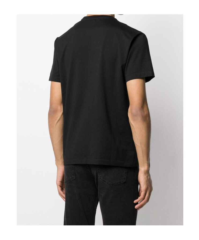 Versace Medusa Logo T-shirt In Black