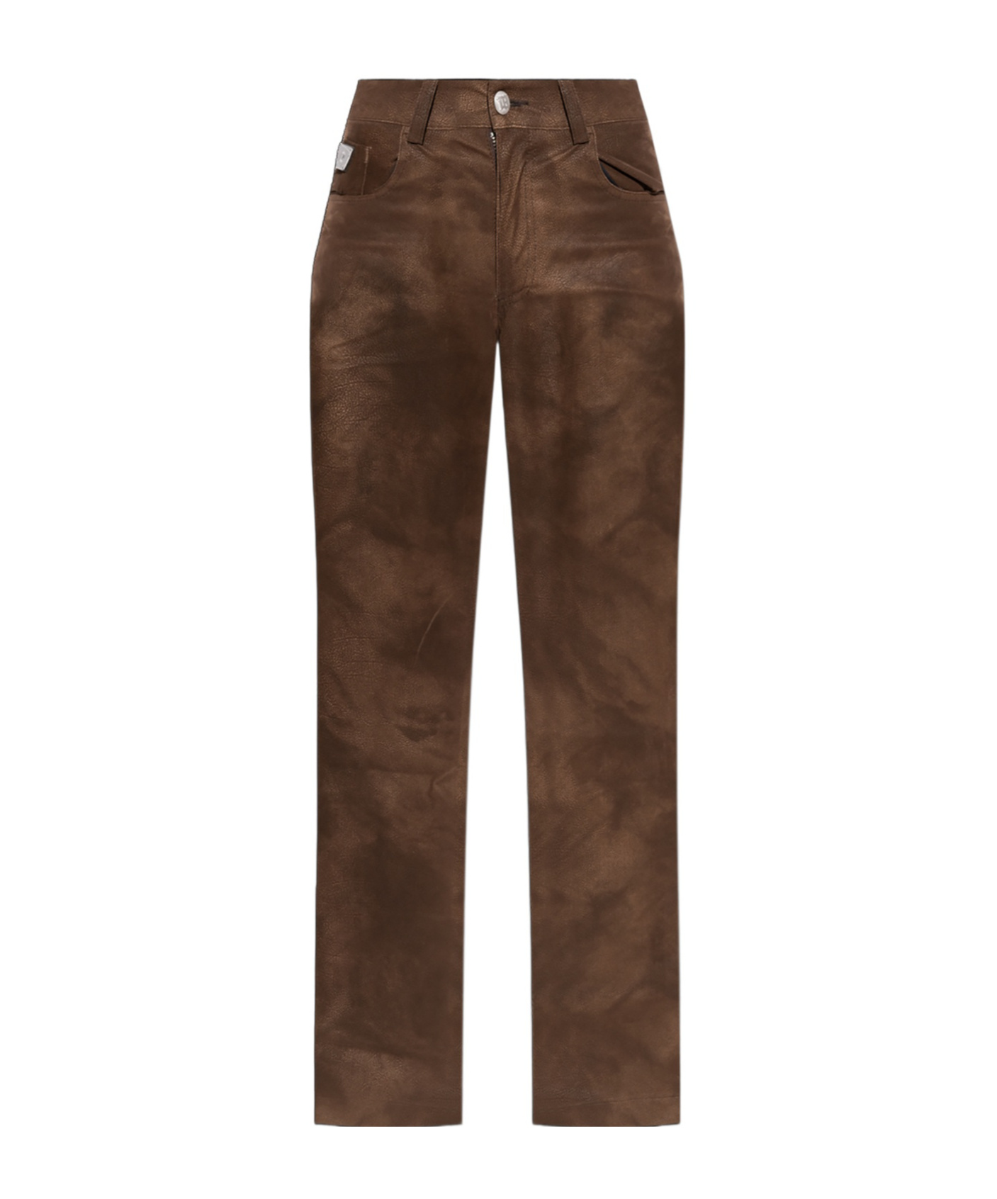 Misbhv Belt-loop Casual Pants In Green
