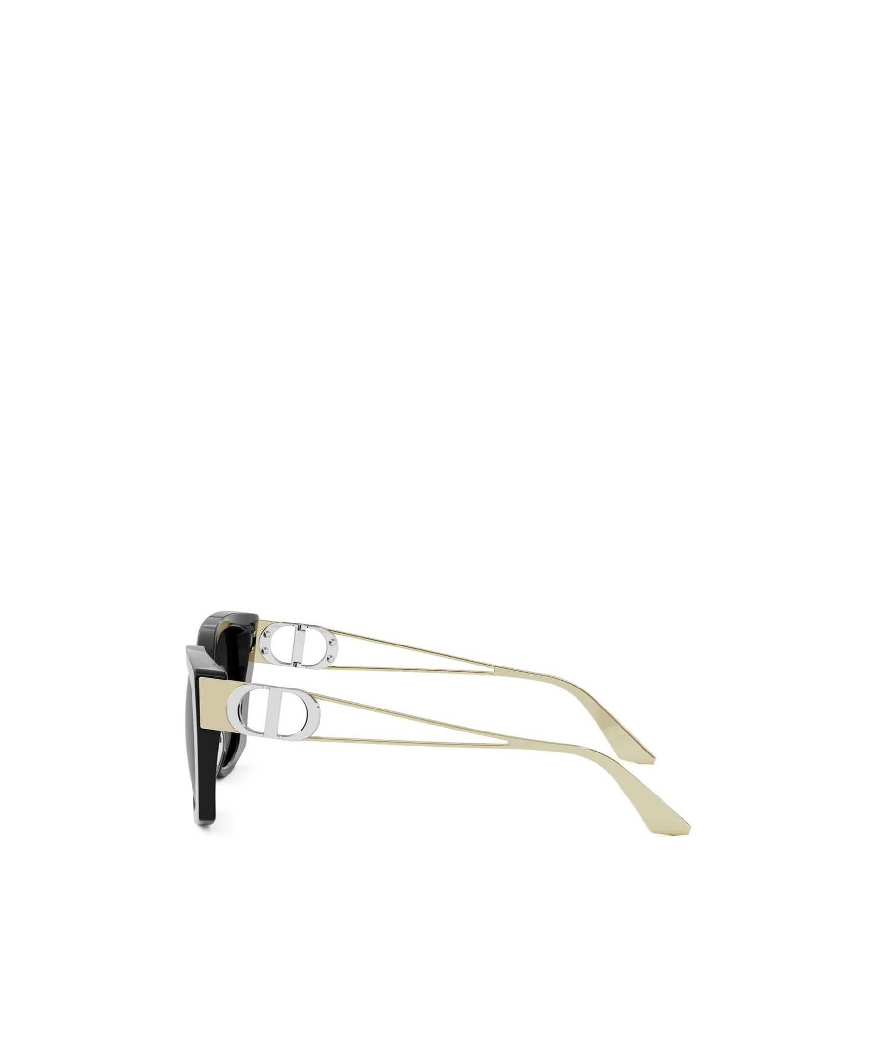 Dior Butterfly Frame Sunglasses In Black