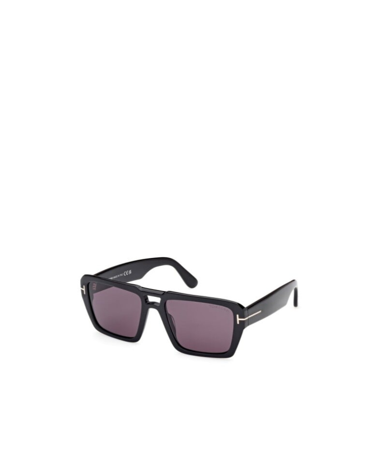 Tom Ford Logo Sunglasses In Gray