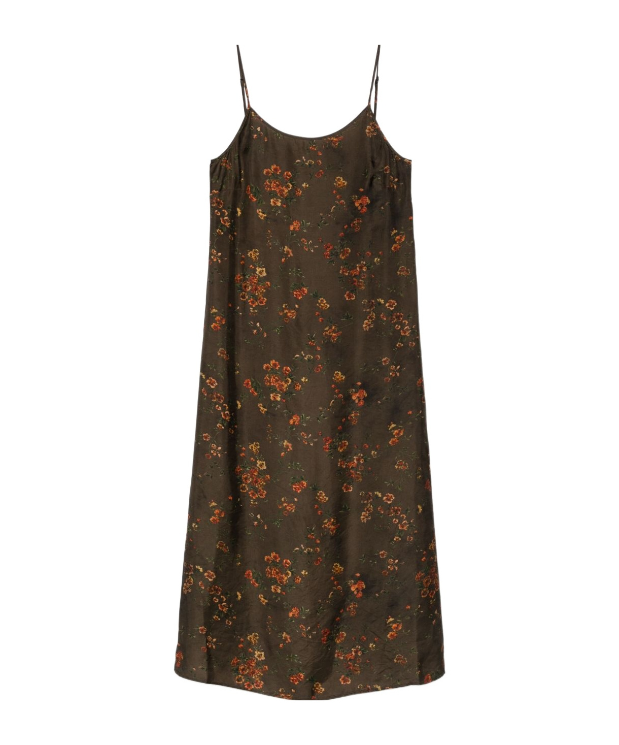 Uma Wang Anaya Dress Woman Gbrown In Brown