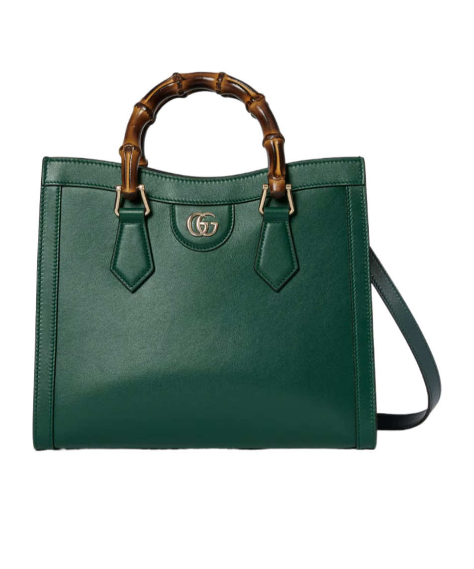 Gucci Diana Medium Tote Bag In Green