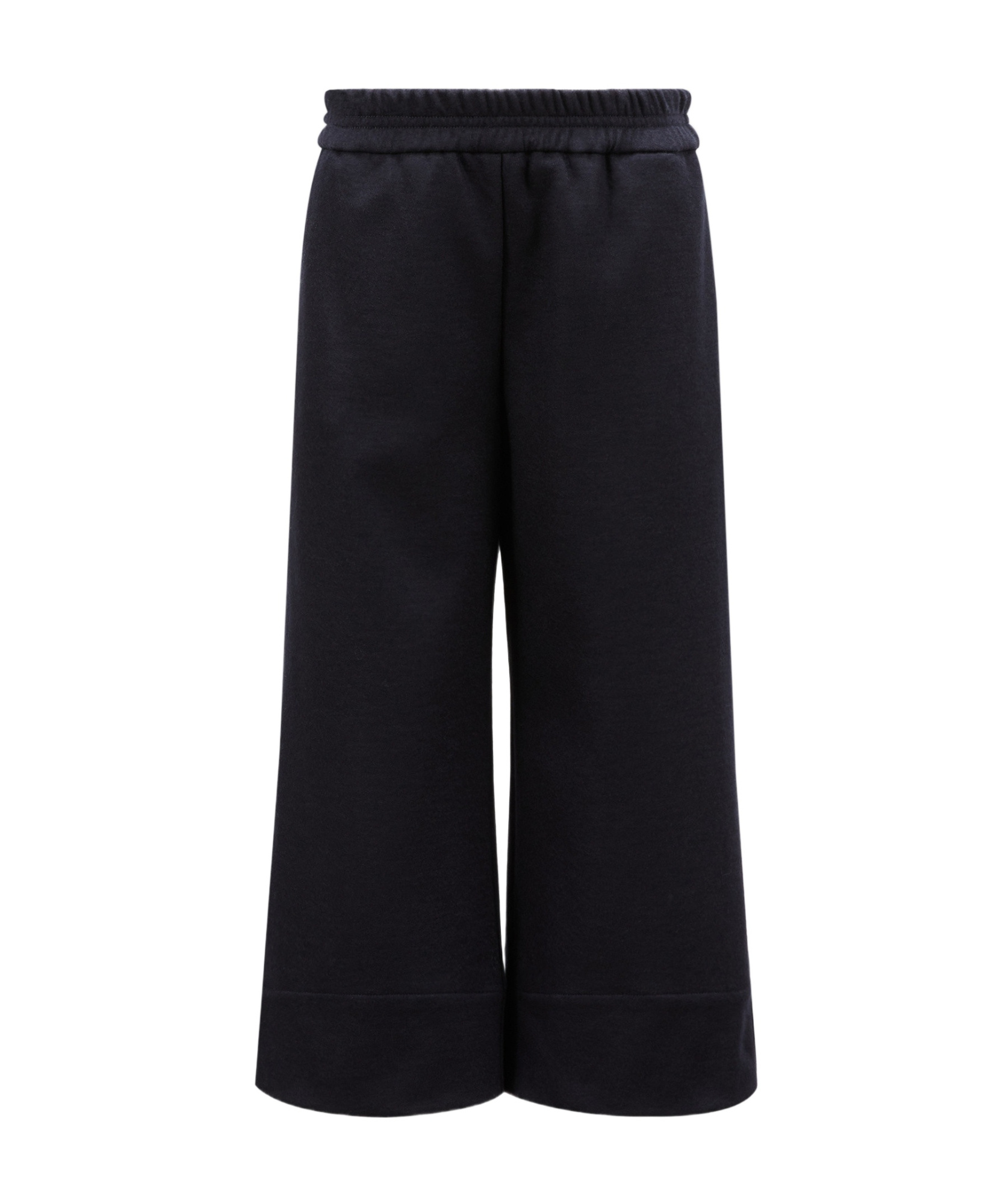 Moncler Enfant Logo Patch Joggers In Black