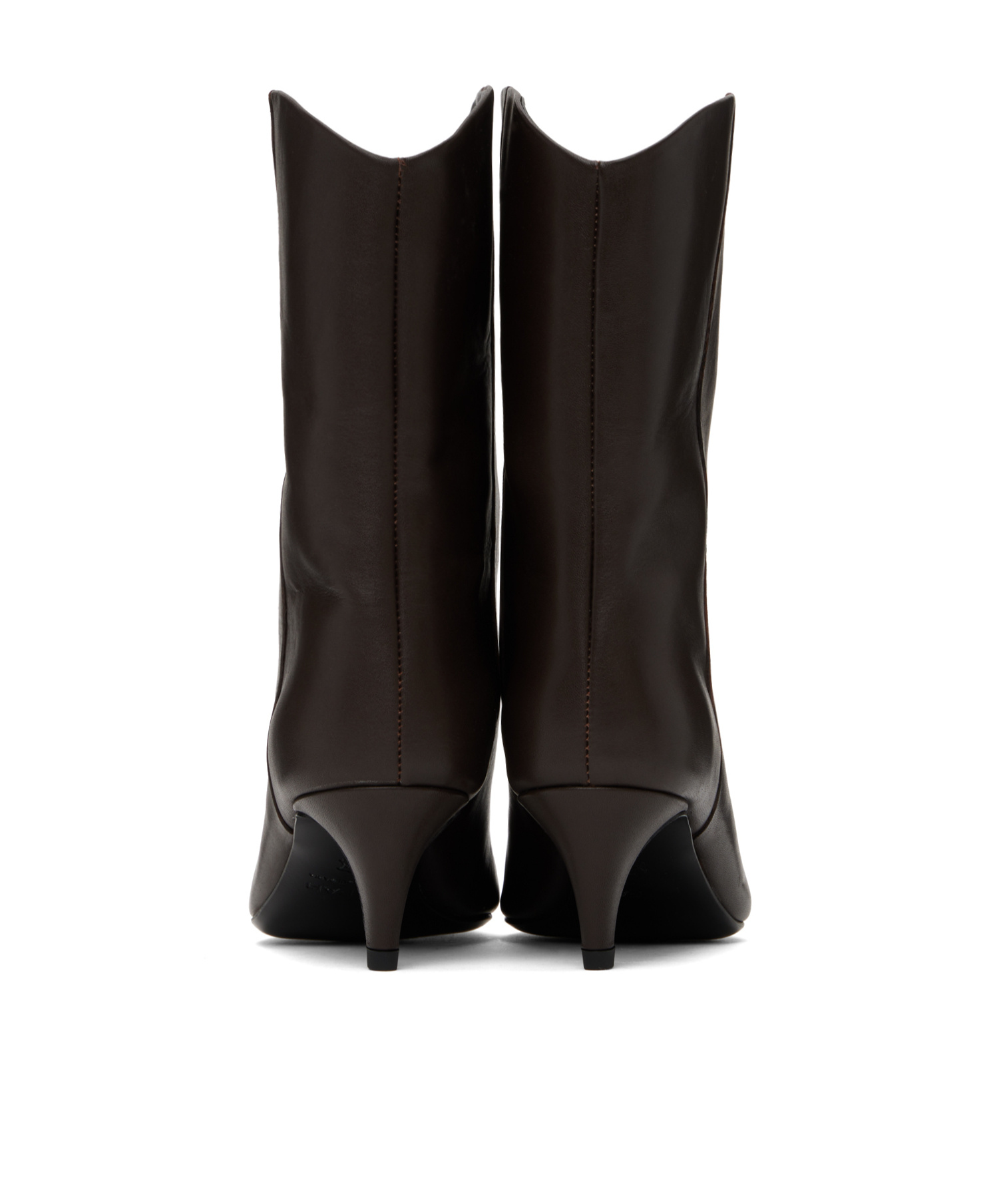 By Far Osage Pointed Short Boots In Black
