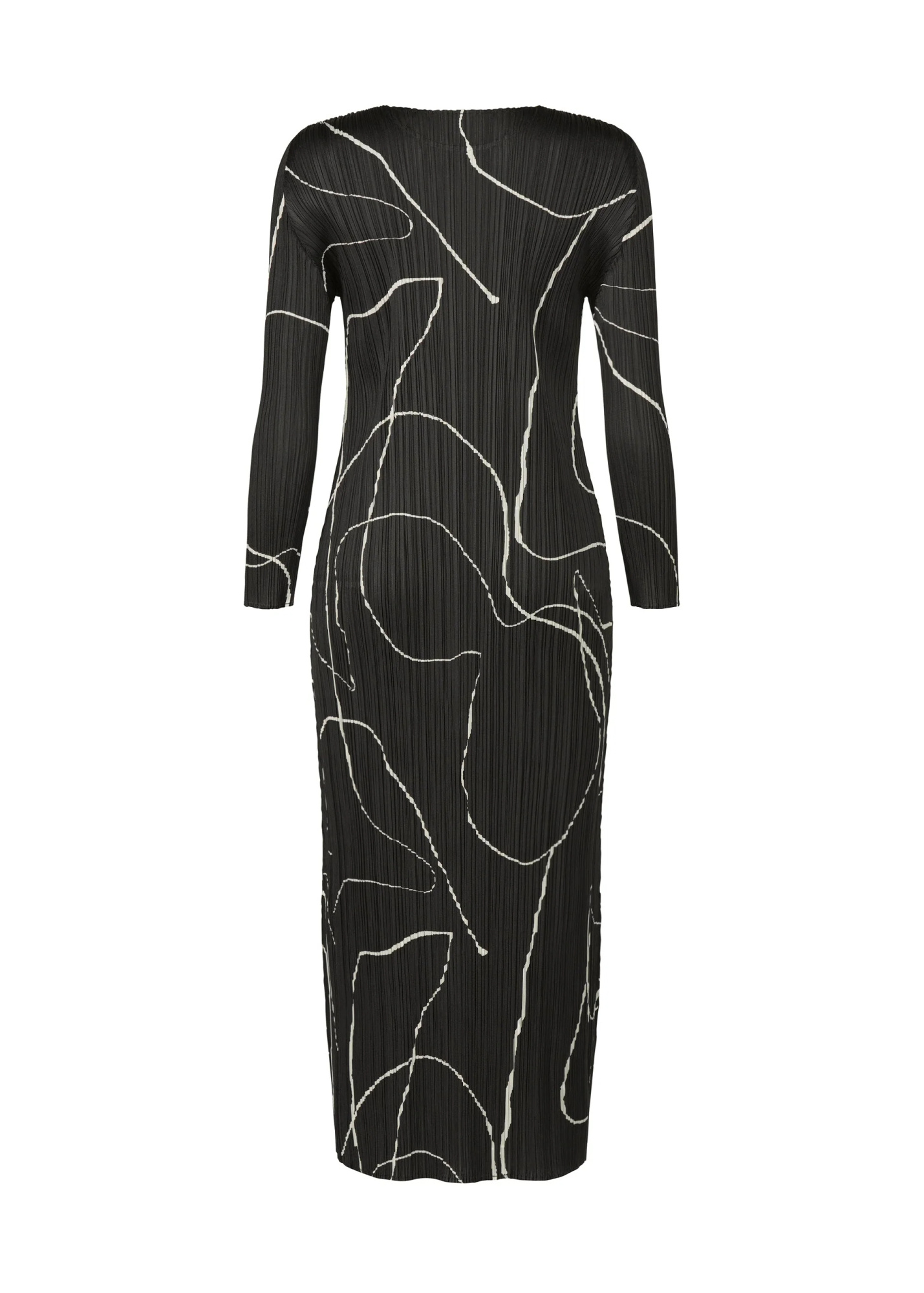 Issey Miyake Pause  Dress In Black