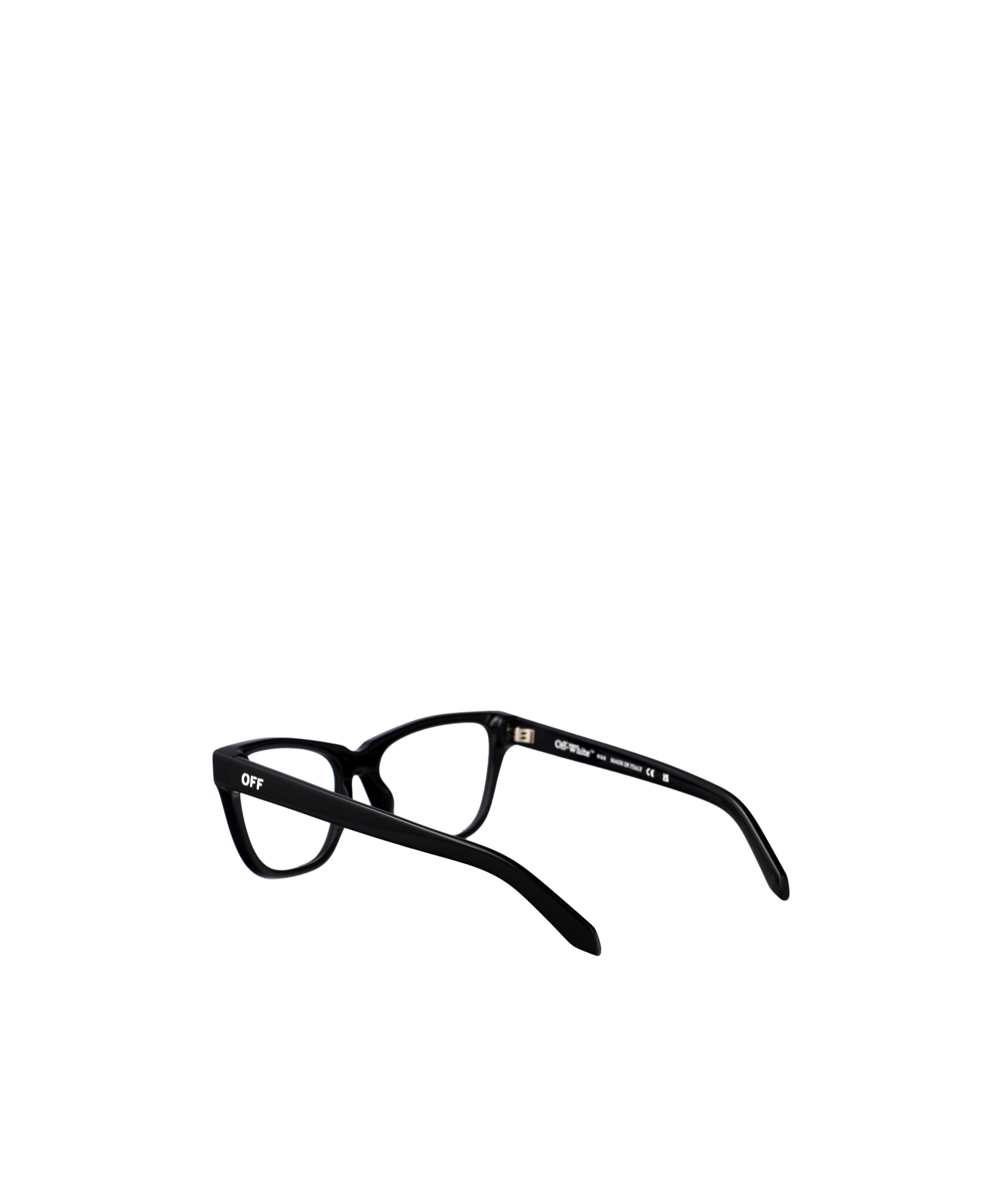 Off-white Full-frame Flat Mirror In Black