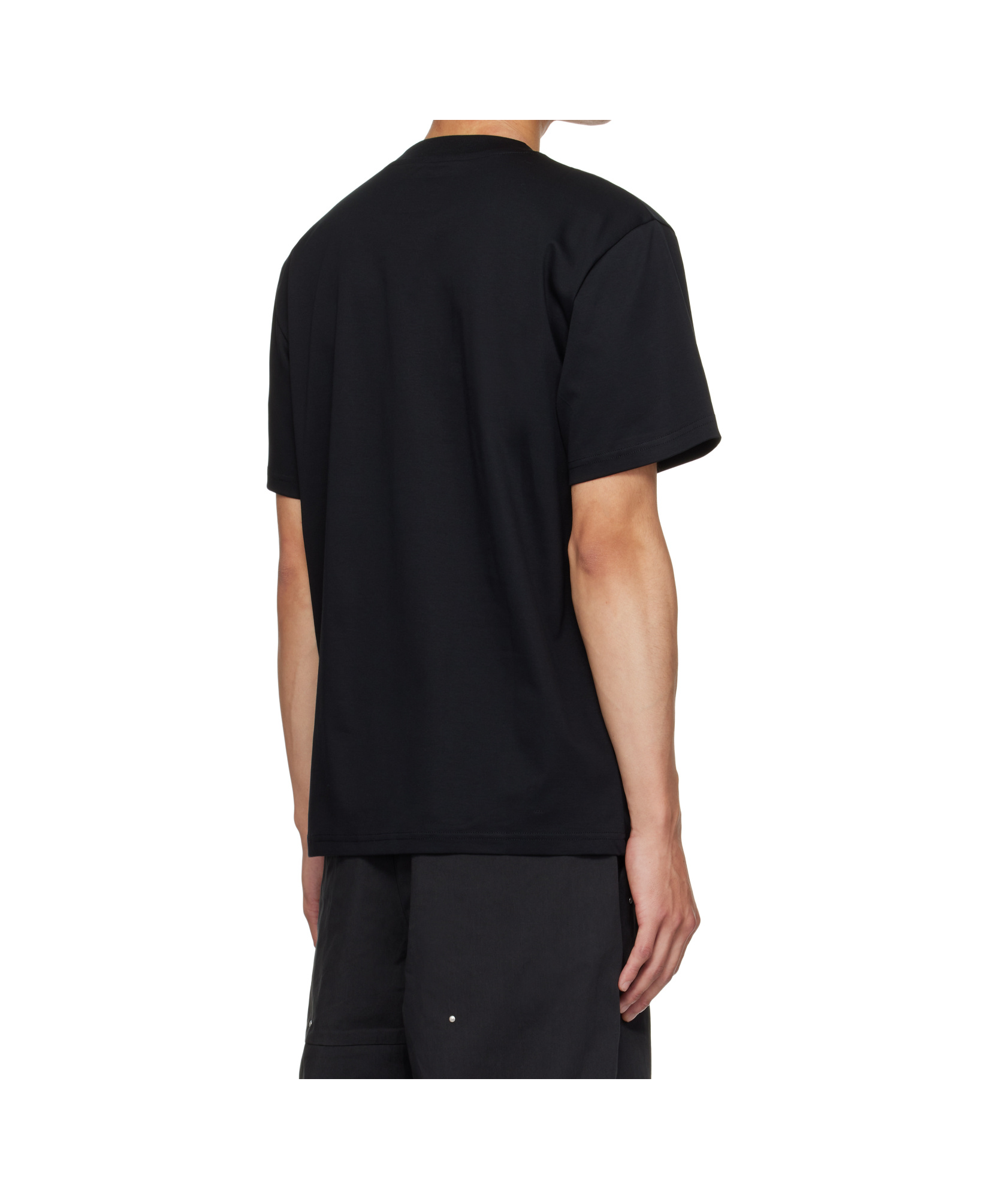 Heliot Emil Cotton Jersey T-shirt In Black
