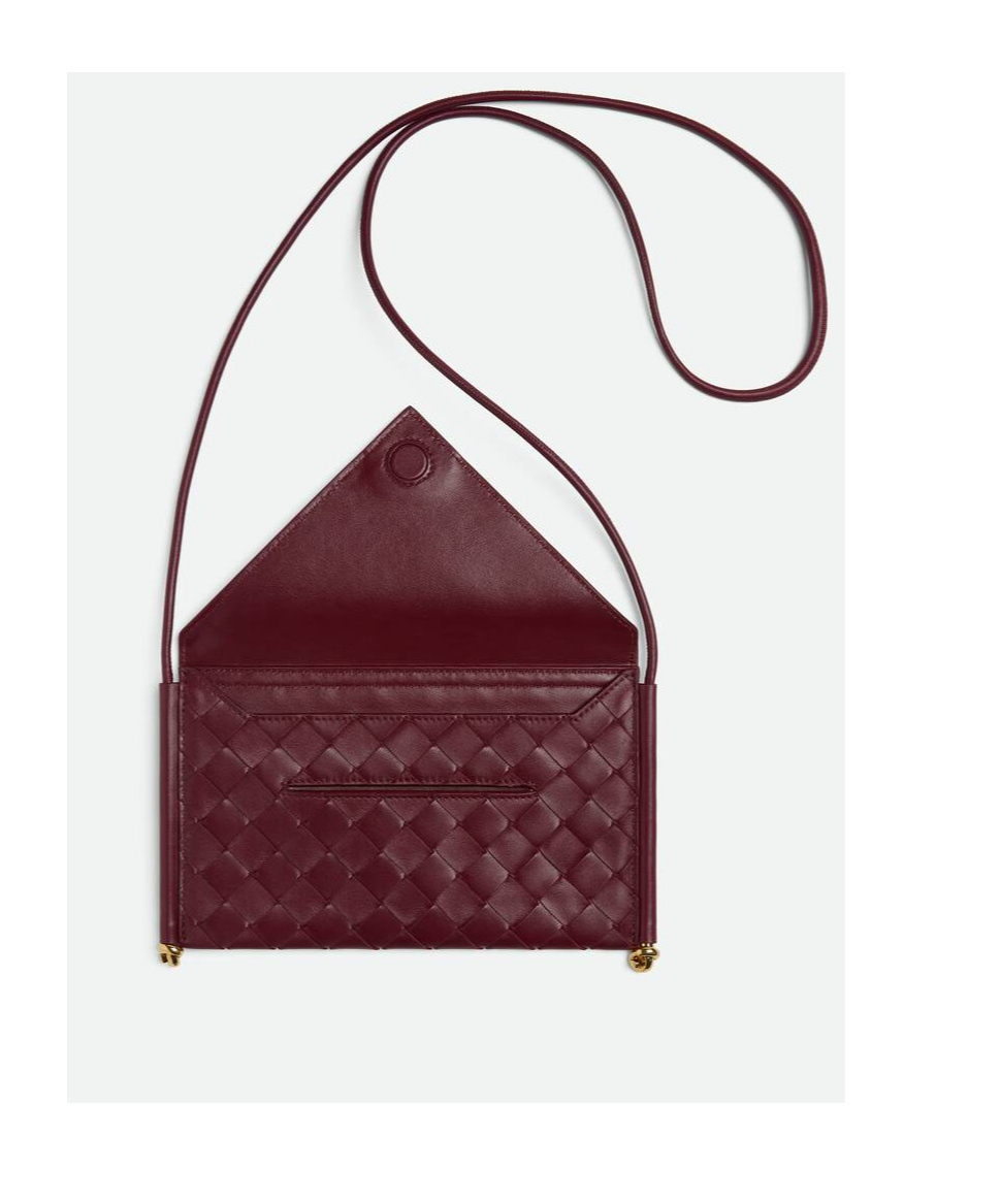 Bottega Veneta Solstice Phone Pouch In Red