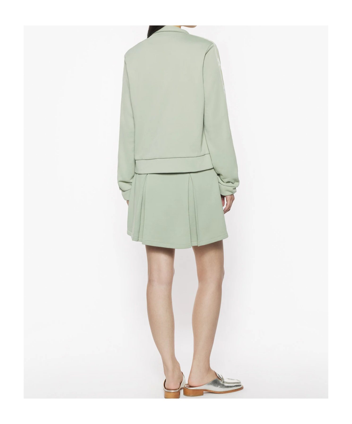 Maison Kitsuné Flash Fox Mini Pleated Skirt