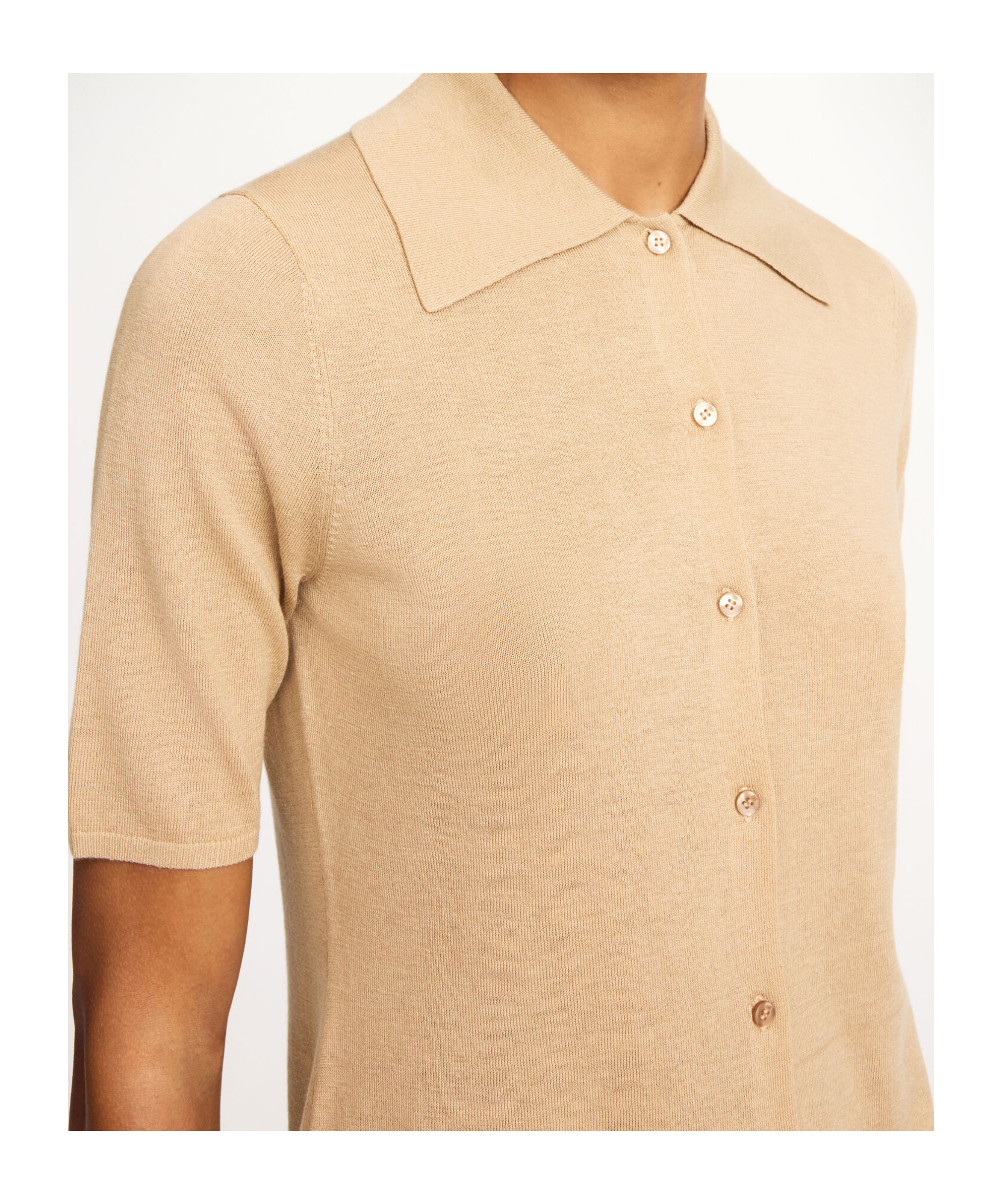 By Malene Birger Dotta Knitted Top In Neutral