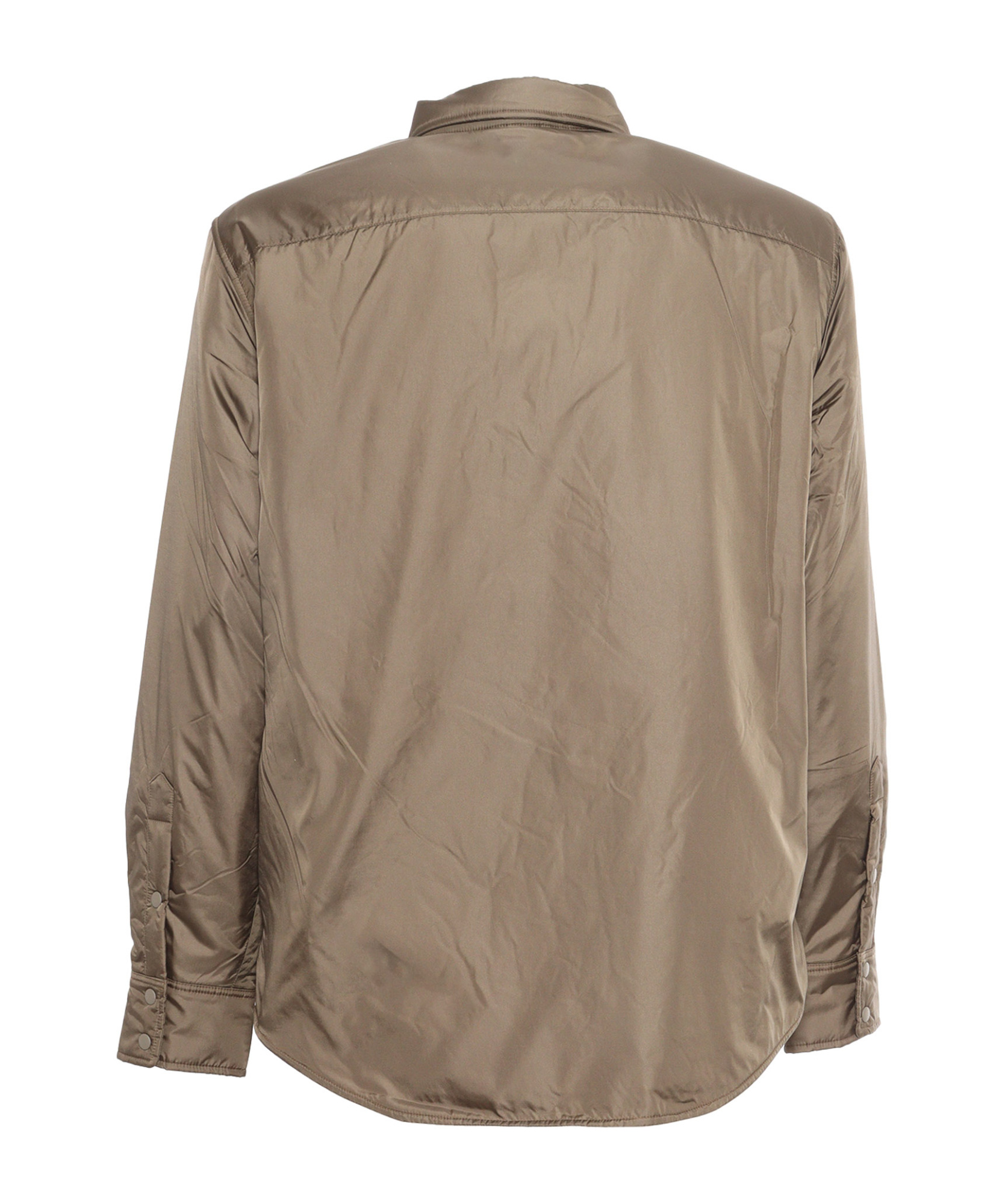 Aspesi 13 Plus Shirt Long Sleeves In Brown
