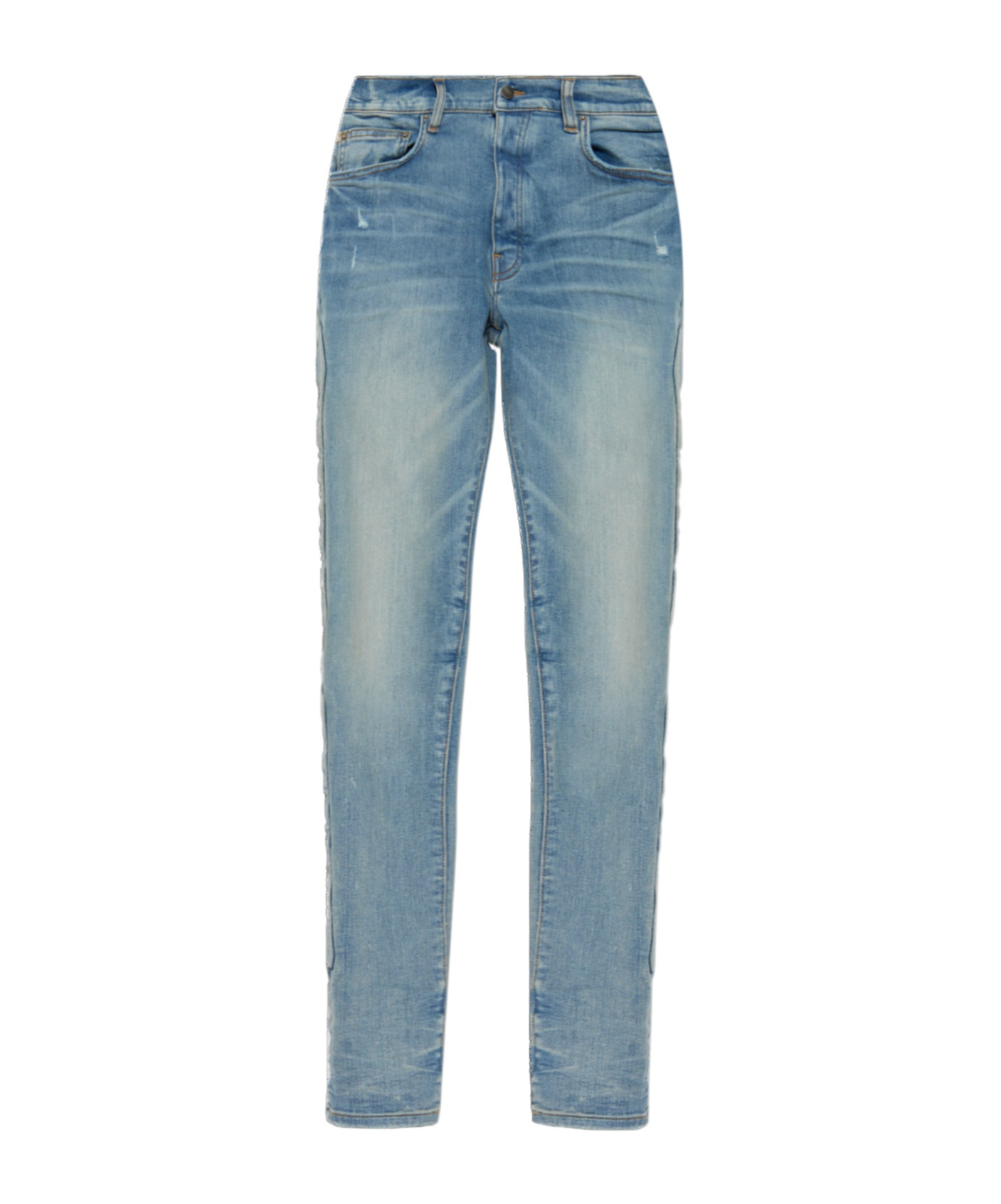 Amiri Belt-loop Jeans In Blue