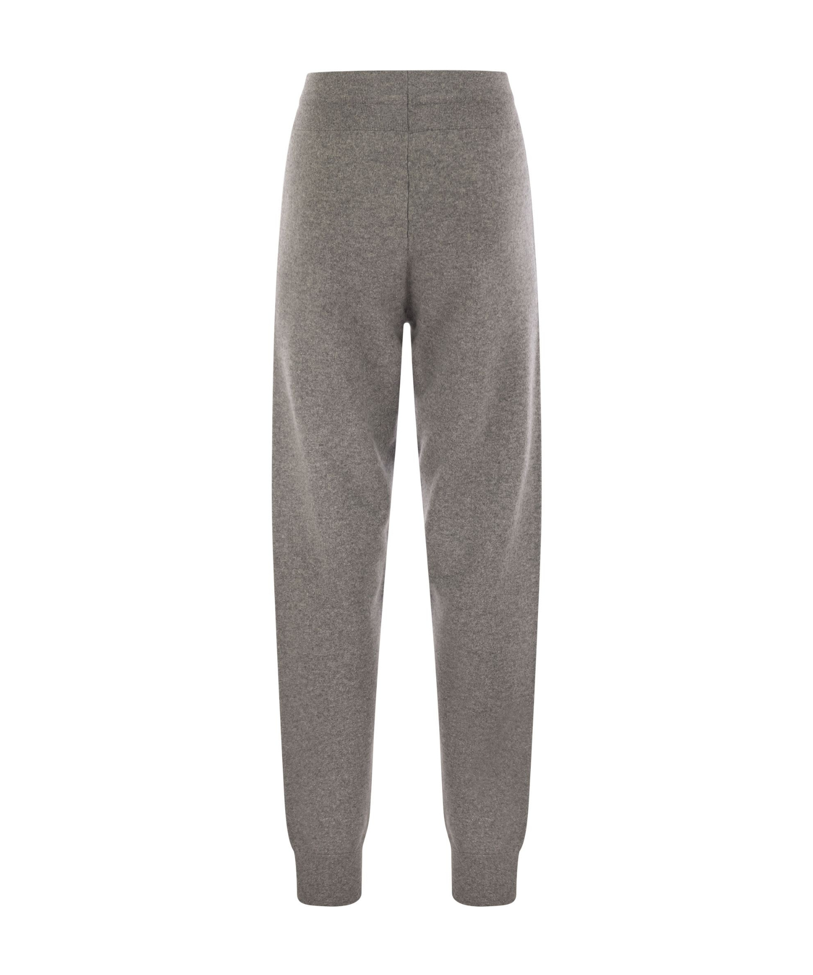 Fabiana Filippi Women's Wool-blend Jogging Trousers In Gray