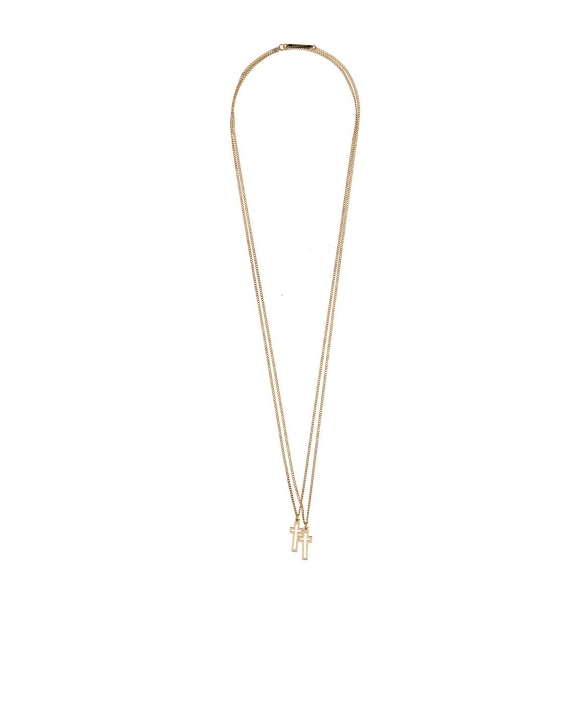 DSQUARED2 DSQUARED2 DOUBLE LAYER JESUS NECKLACE