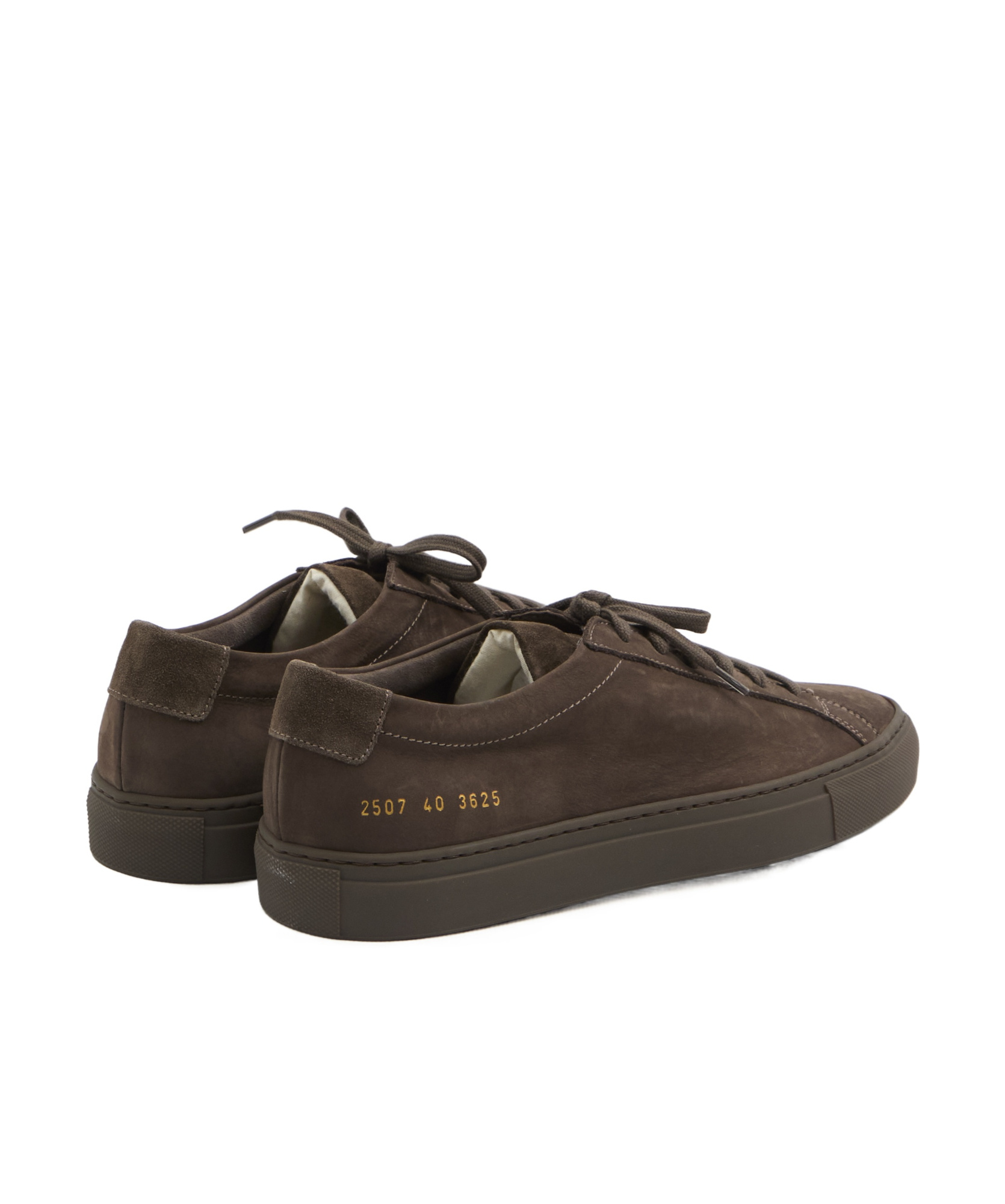 Common Projects Achilles Premium Sneakers In Brown