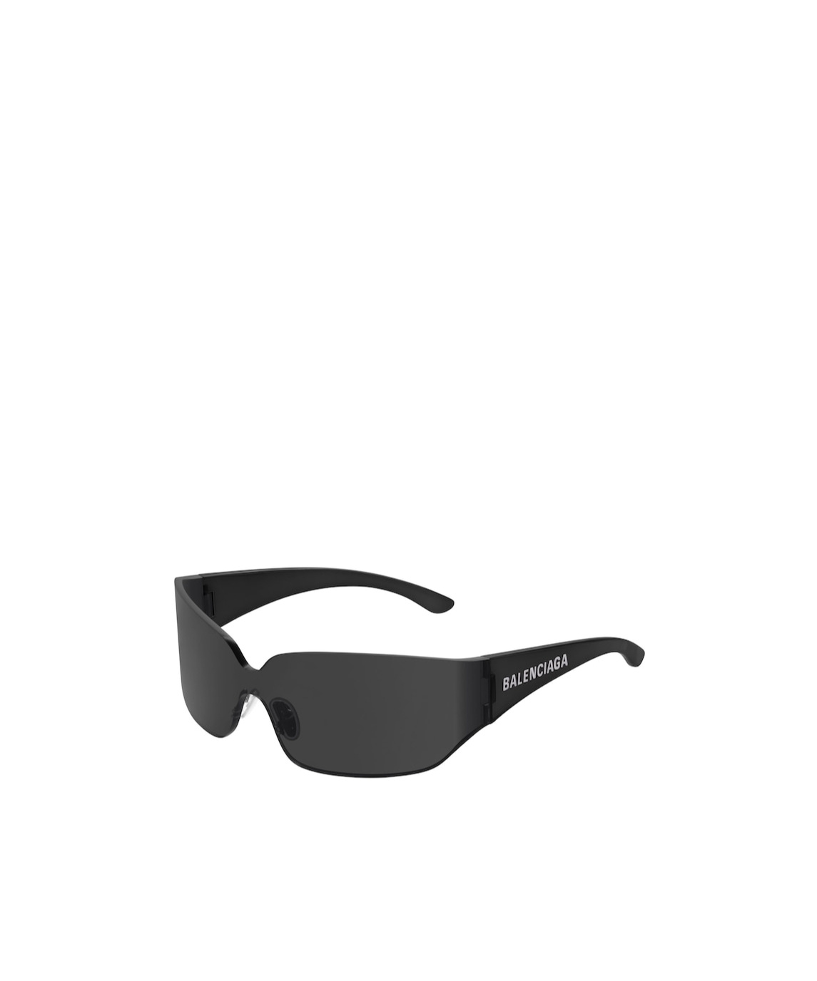 Balenciaga Mono Square Sunglasses In Black