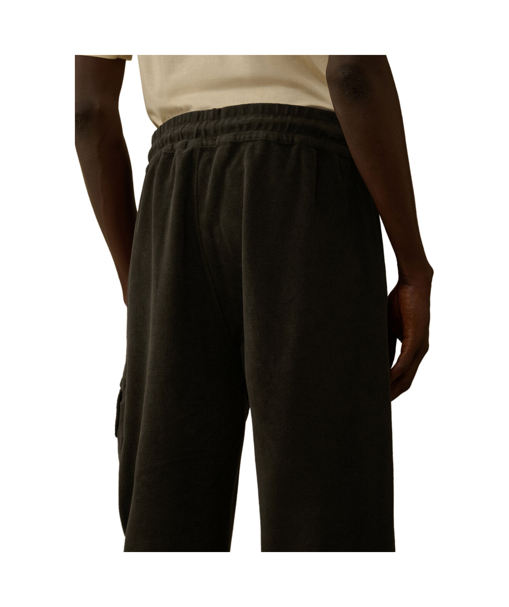 C.p. Company Drawstring Sweatpants In Green