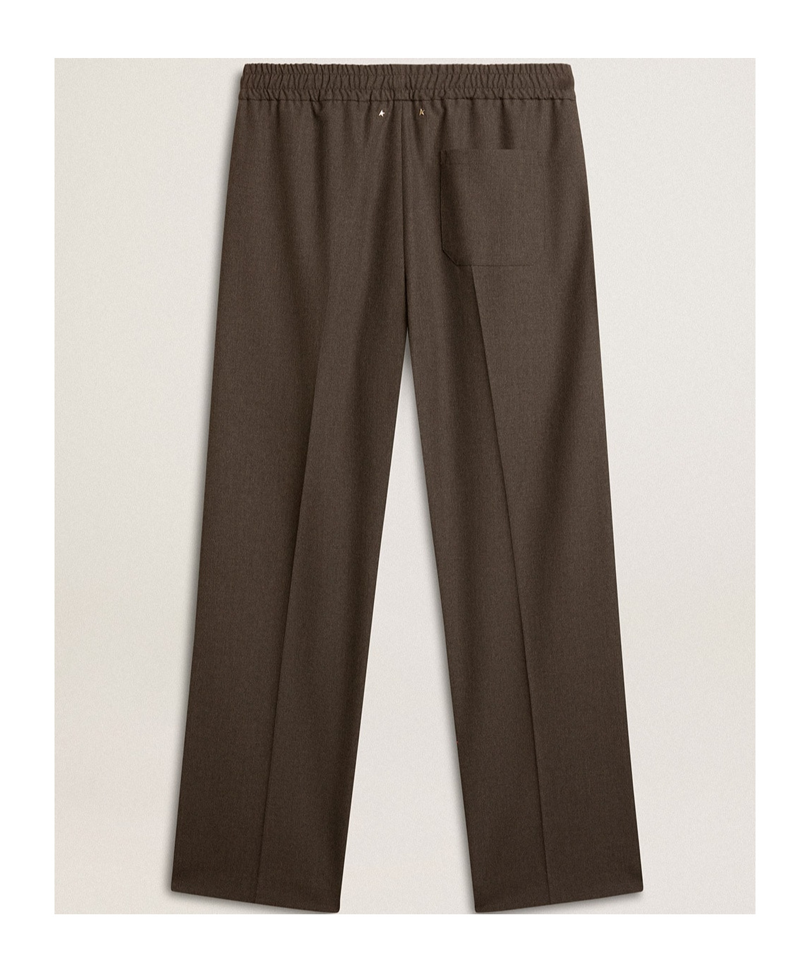 Golden Goose Trousers Anthracite In Green