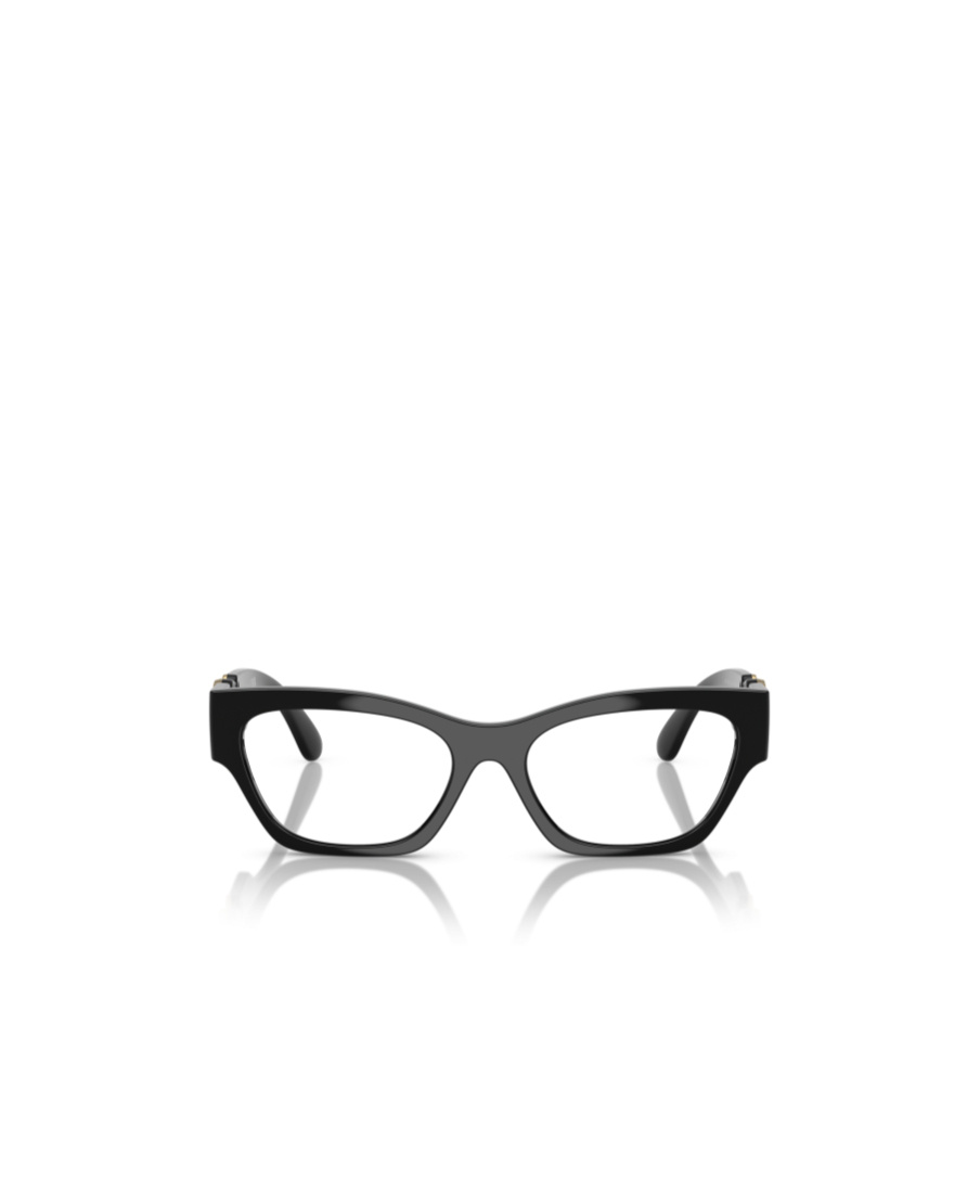 Versace 54mm Cat Eye Optical Glasses In Black