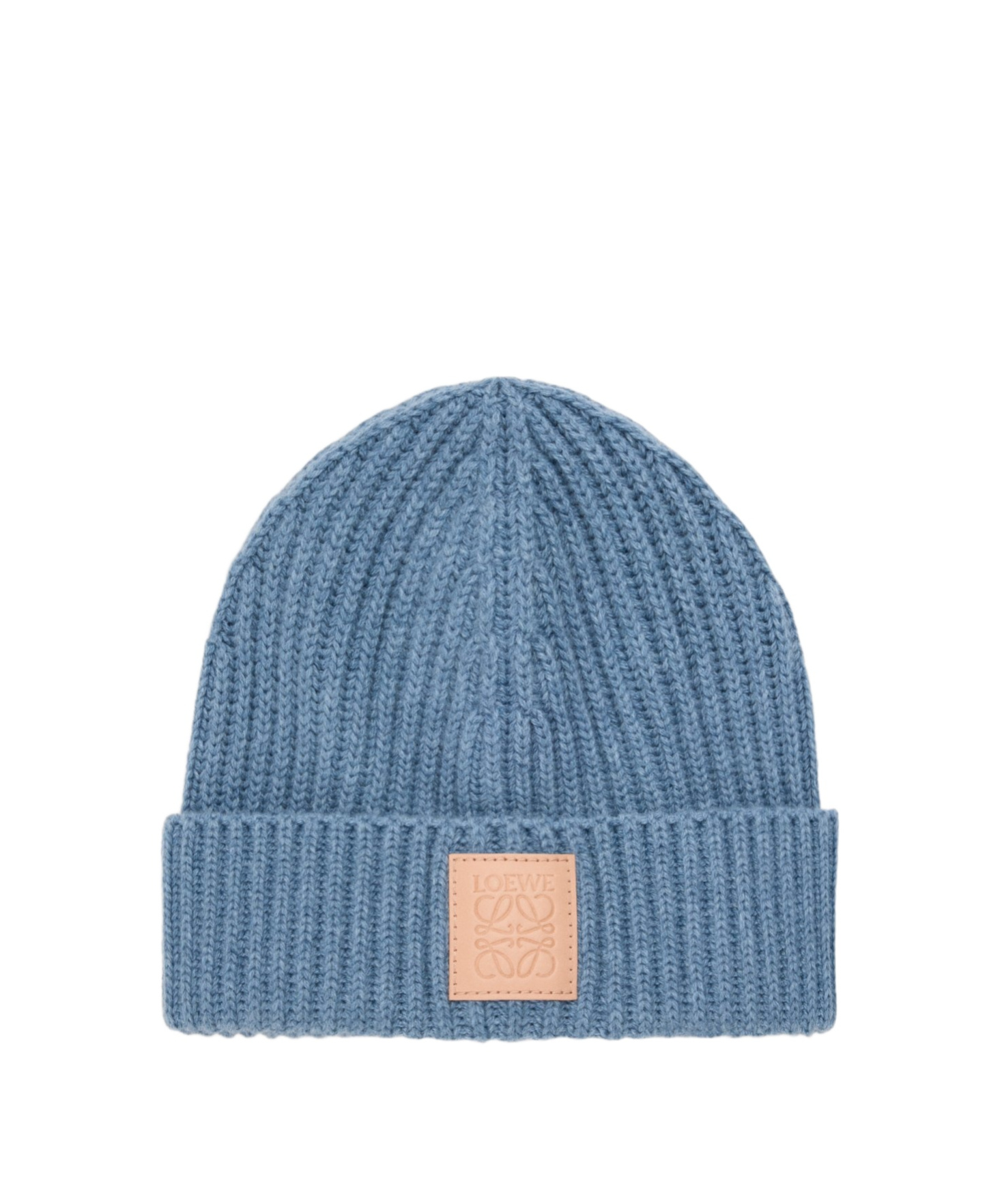 Loewe Beanie In Cashmere In Blue