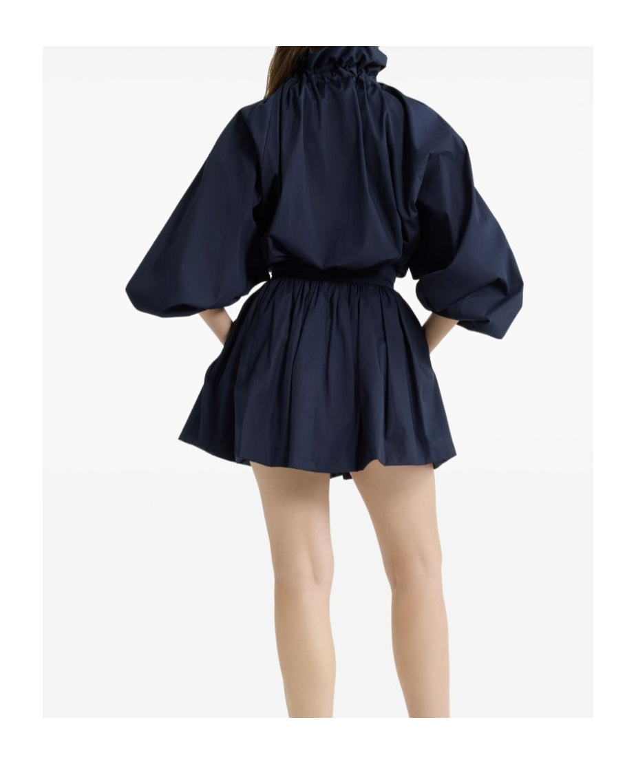 Shop Patou Iconic Drawstring Blouse In Black