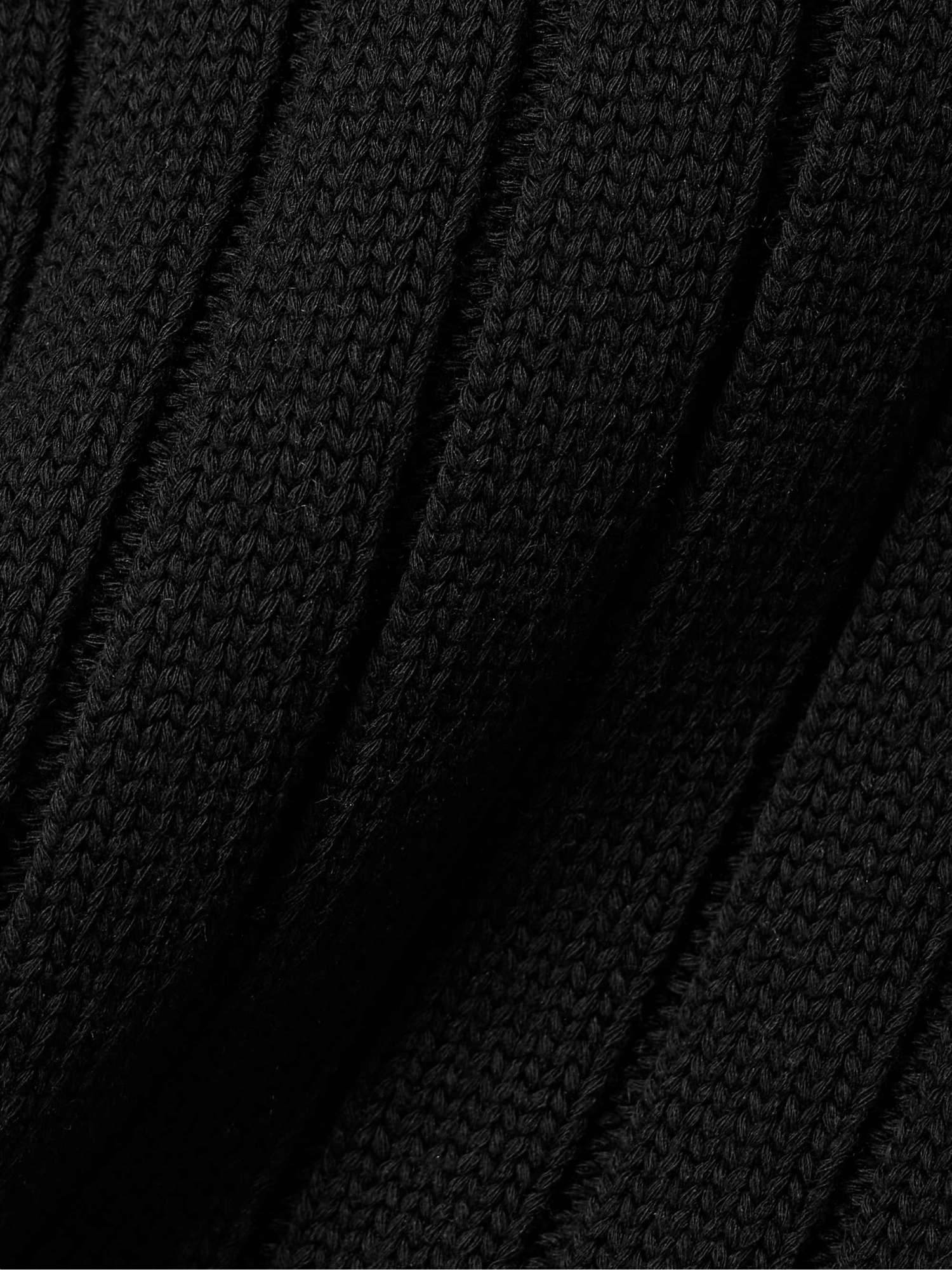 Khaite Sleeveless Knitted Vest In Black