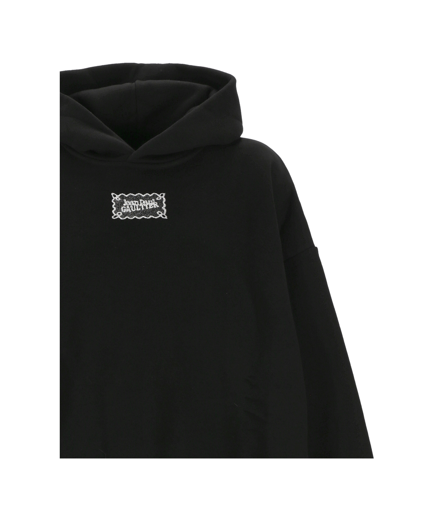 JEAN PAUL GAULTIER LOGO-PRINT HOODIE