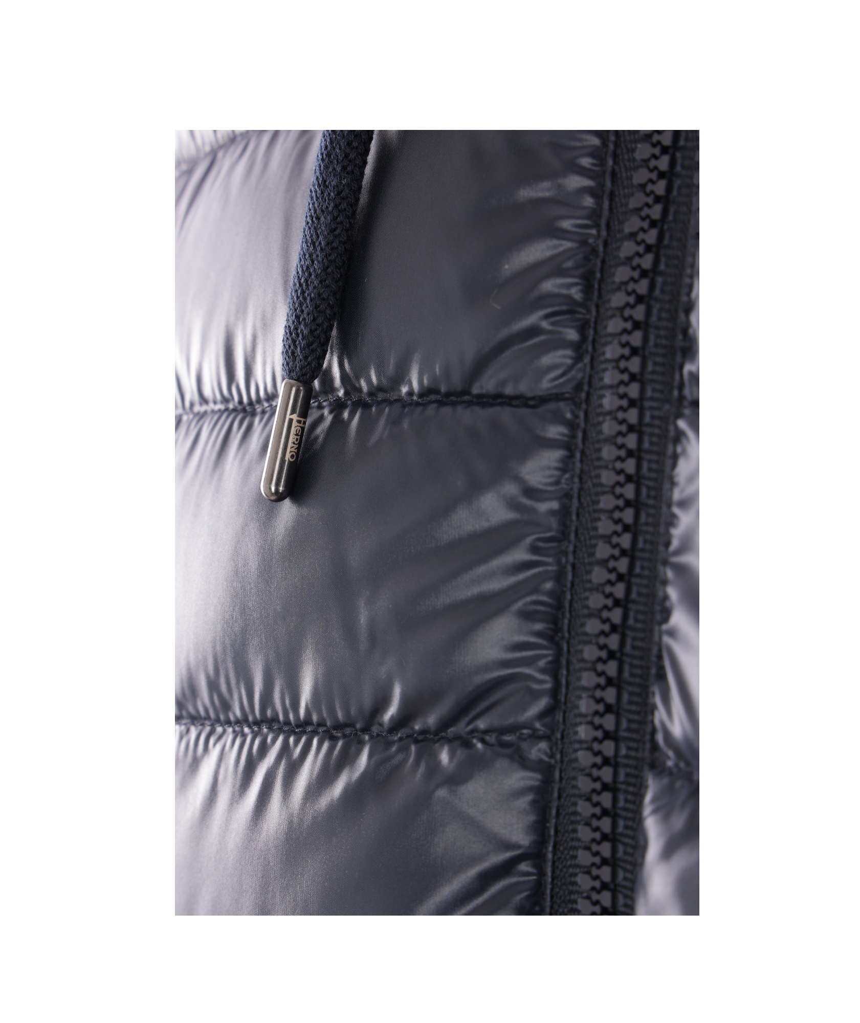 Herno Padded Jackets With Hood And Pockets In Black