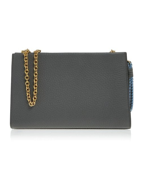 Shop Mulberry Iris Wallet-on-chain Bag In Black